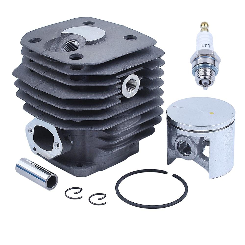 48mm zestaw tłoka cylindra do Husqvarna 262xp 261 262 części zamienne do piły łańcuchowej gazowej 503541171 w świeca zapłonowa