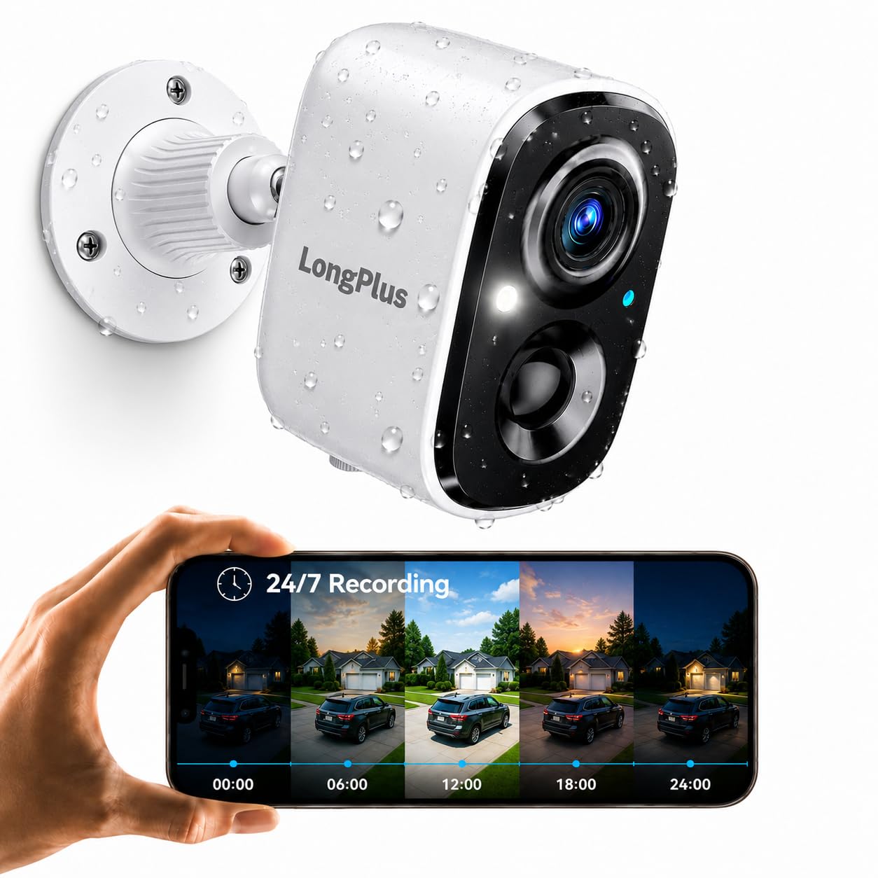 LongPlus 4K Outdoor Wireless Camera