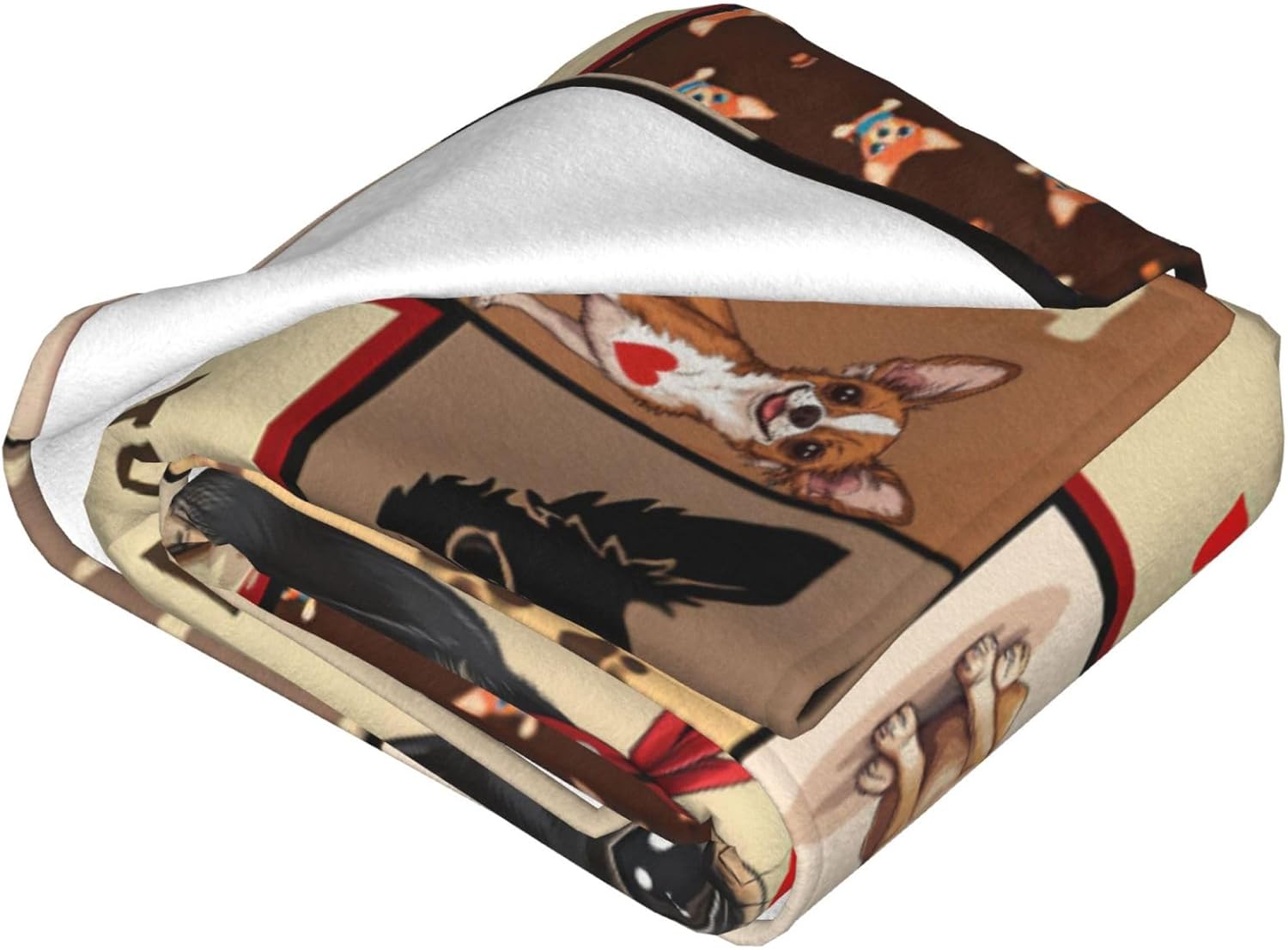 Just A Girl Who Loves Chihuahuas Blanket Chihuahua Decor Throw Blanket Gifts for Girls Boys Lovers Super Warm Soft Plush Lightweight Fleece Flannel Blankets for Kids Adults Men Women 50"X40" - Image 5