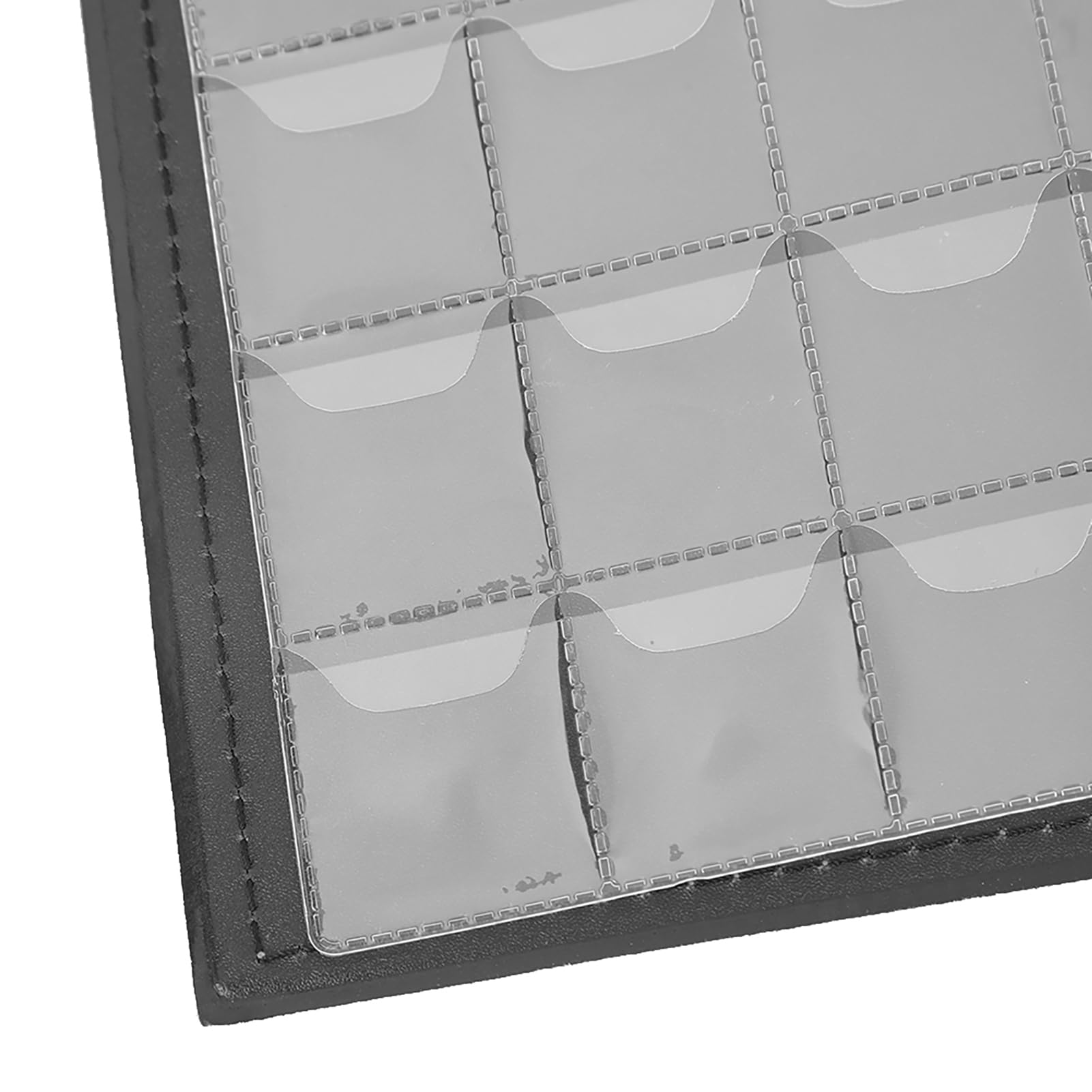 Libro da Collezione con Album per Monete da 250 Tasche con 10 Pagine, per Collezionisti di Monete, Colleziona Monete, Cappelli, Medaglie, per Ambito Applicabile (BLACK)
