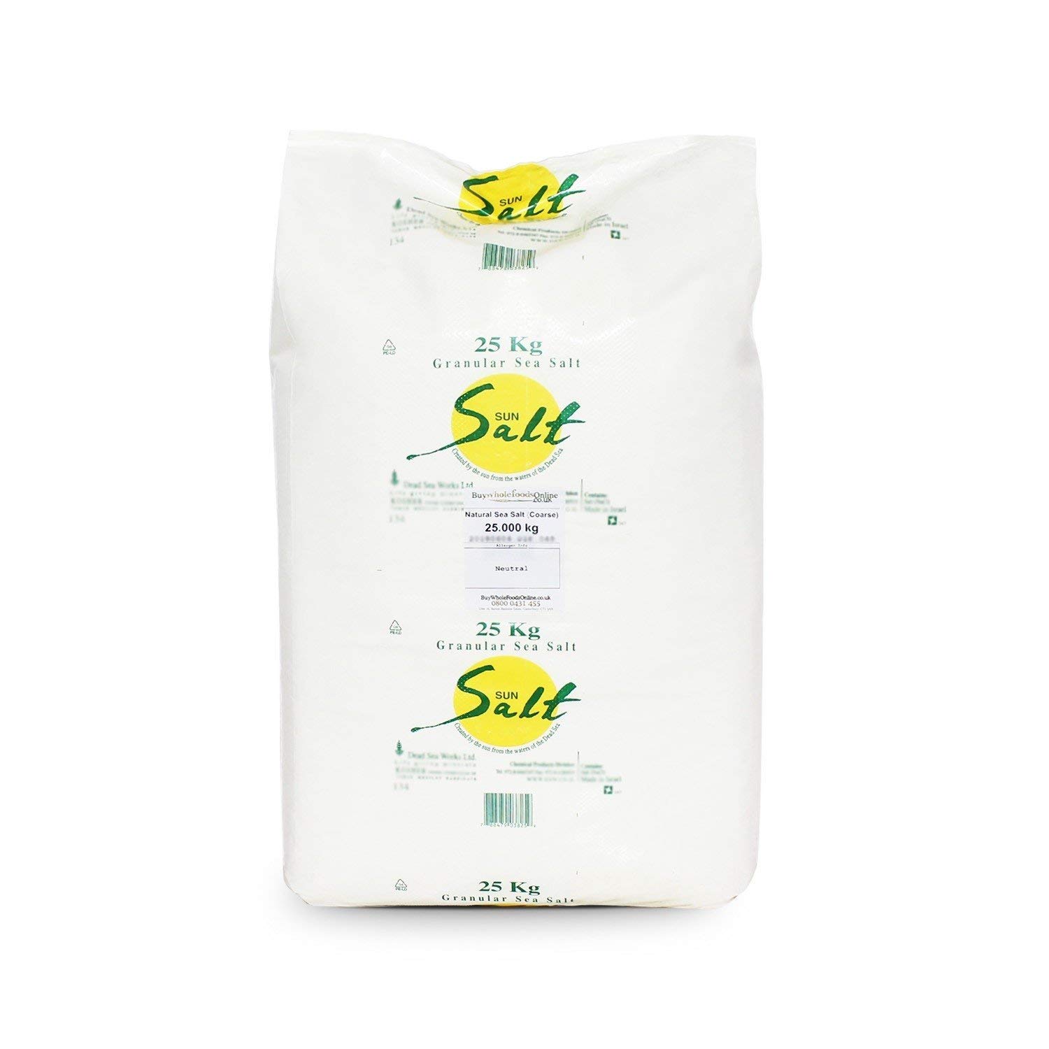 Buy Natural Sea Salt (Coarse) 25kg Bulk Online at desertcartSouth Africa