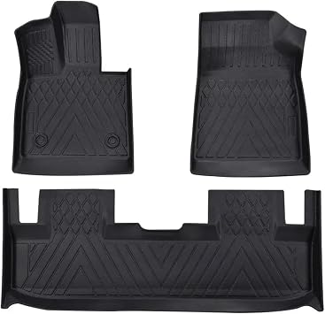 Car Floor Mats Compatible with BYD Song Plus DM-i EV 2024 Seal U Sealion 6 Trunk Mat Backrest Cushion TPE Foot Pad Cargo Liners(2pcs Back Cushion,DM-i)