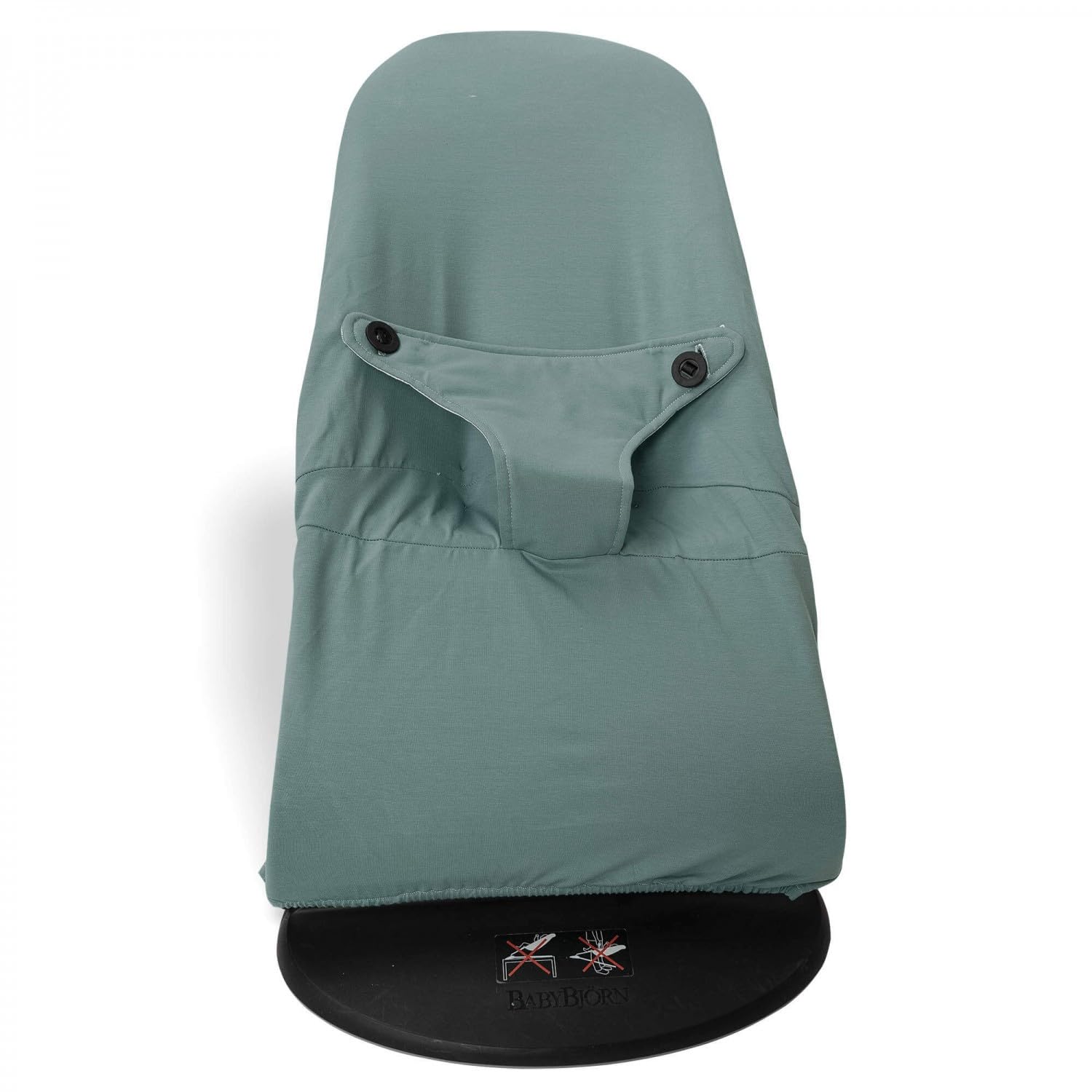 Hypo-allergenic, hypersoft and breathable cotton cover for BabyBjörn® Balance, Soft and Bliss Hammock (Basic Aquamarine)