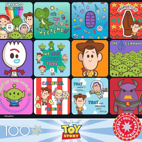 Ceaco 1620- 4 Disney - Pixar - Toy Story - Foil Puzzle - 100 Piece Jigsaw Puzzle thumb #1