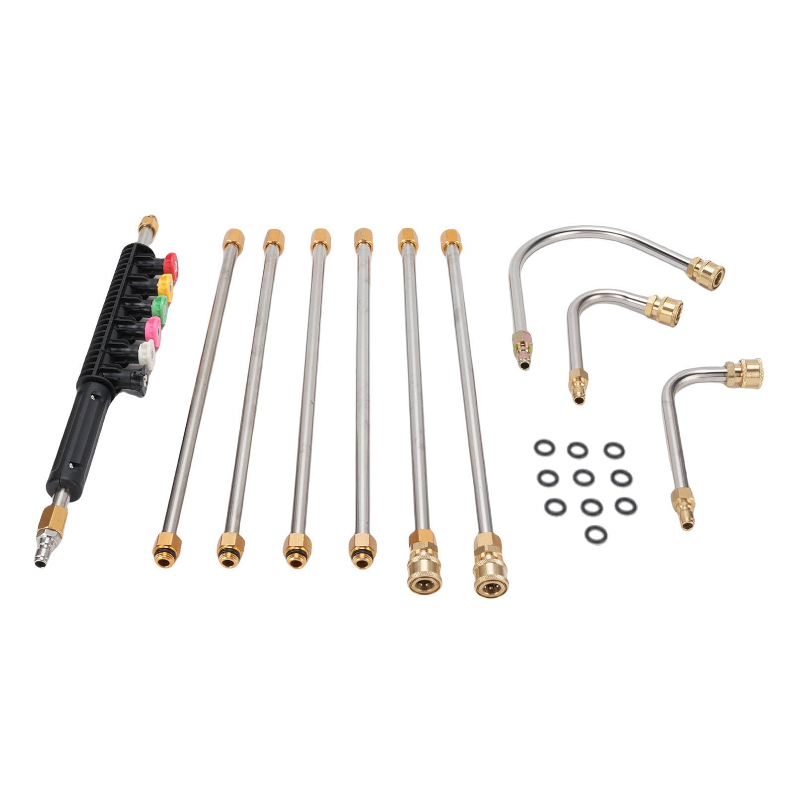 Fabater Máquina de Lavado de Alta Presión Varita Mágica Extendida Conjunto de 4000PSI para la Máxima Presión de Trabajo, Adecuado para Tareas de Limpieza Profesional