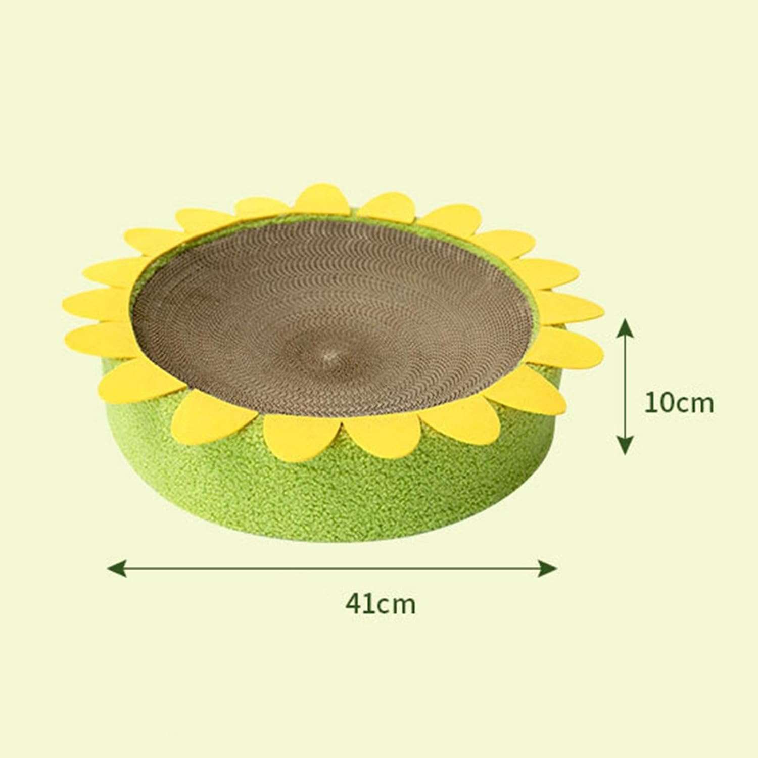 review Corrugated Scratch Pad Cat Scratcher Cardboard House Scratcher Bowl Bowl Couch Training Toy Scratching Board Cat Scratching Pad for Kitty