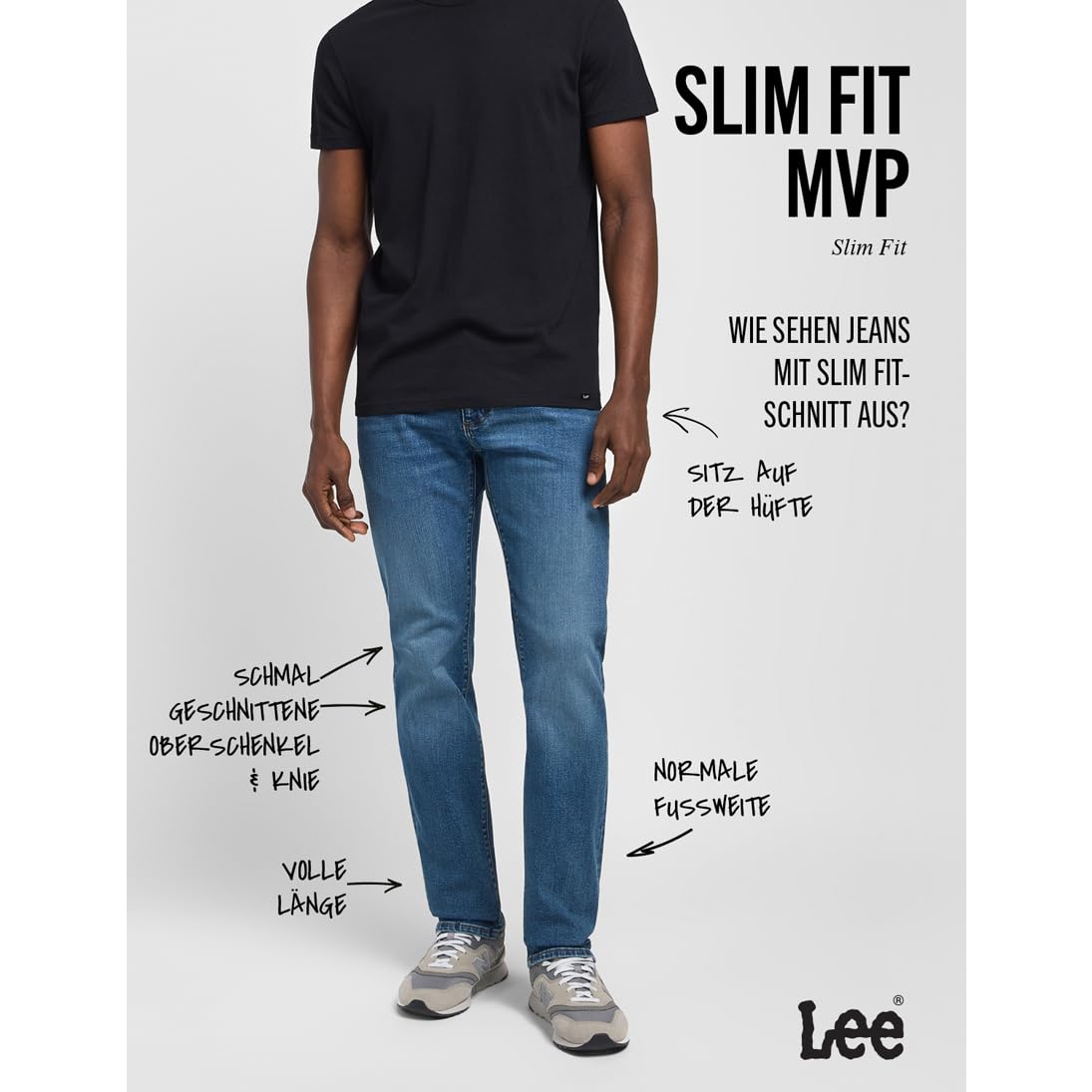 Lee - Jeans Herren - Slim Fit - Extreme Motion - Marset – Bild 3
