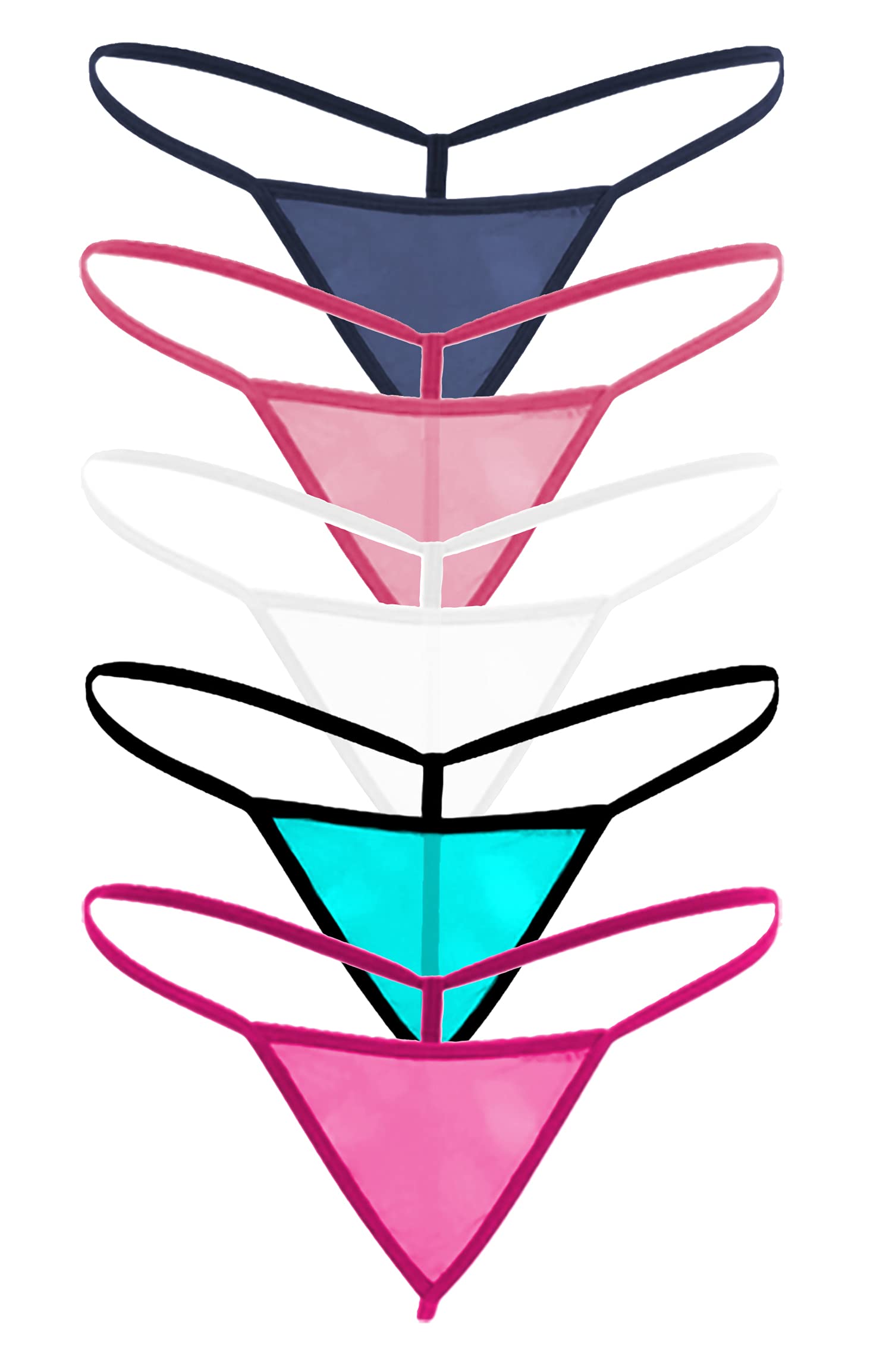 Xs and Os Women G String Panties Combo