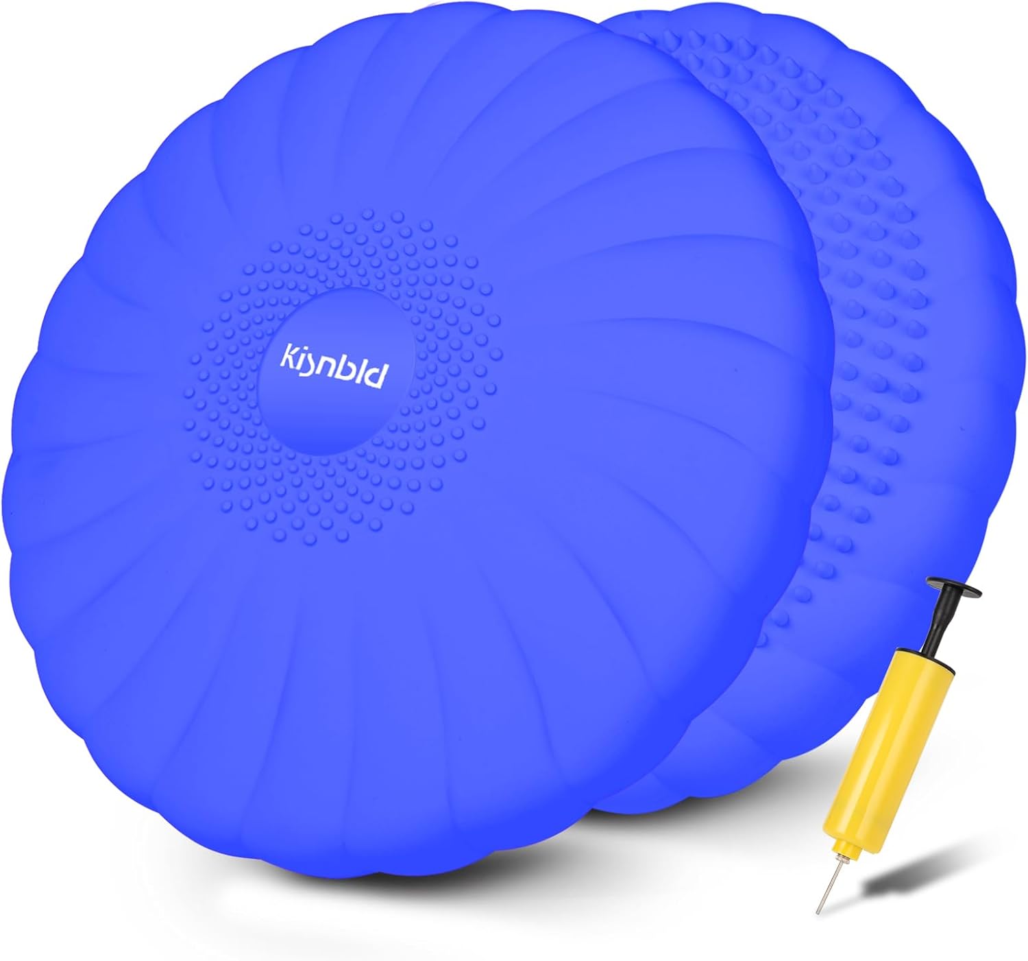 Wobble Cushion, Extra Thick Wiggle Seat for Sensory Kids, Non-slip Balance Disc with Inflation Pump for Adults Core Strength, Posture Improvement & Physical Therapy (13.5in/34cm) Wobble Cushion, Extra Thick Wiggle Seat for Sensory Kids, Non-slip Balance Disc with Inflation Pump for Adults Core Strength, Posture Improvement & Physical Therapy (13.5in/34cm)