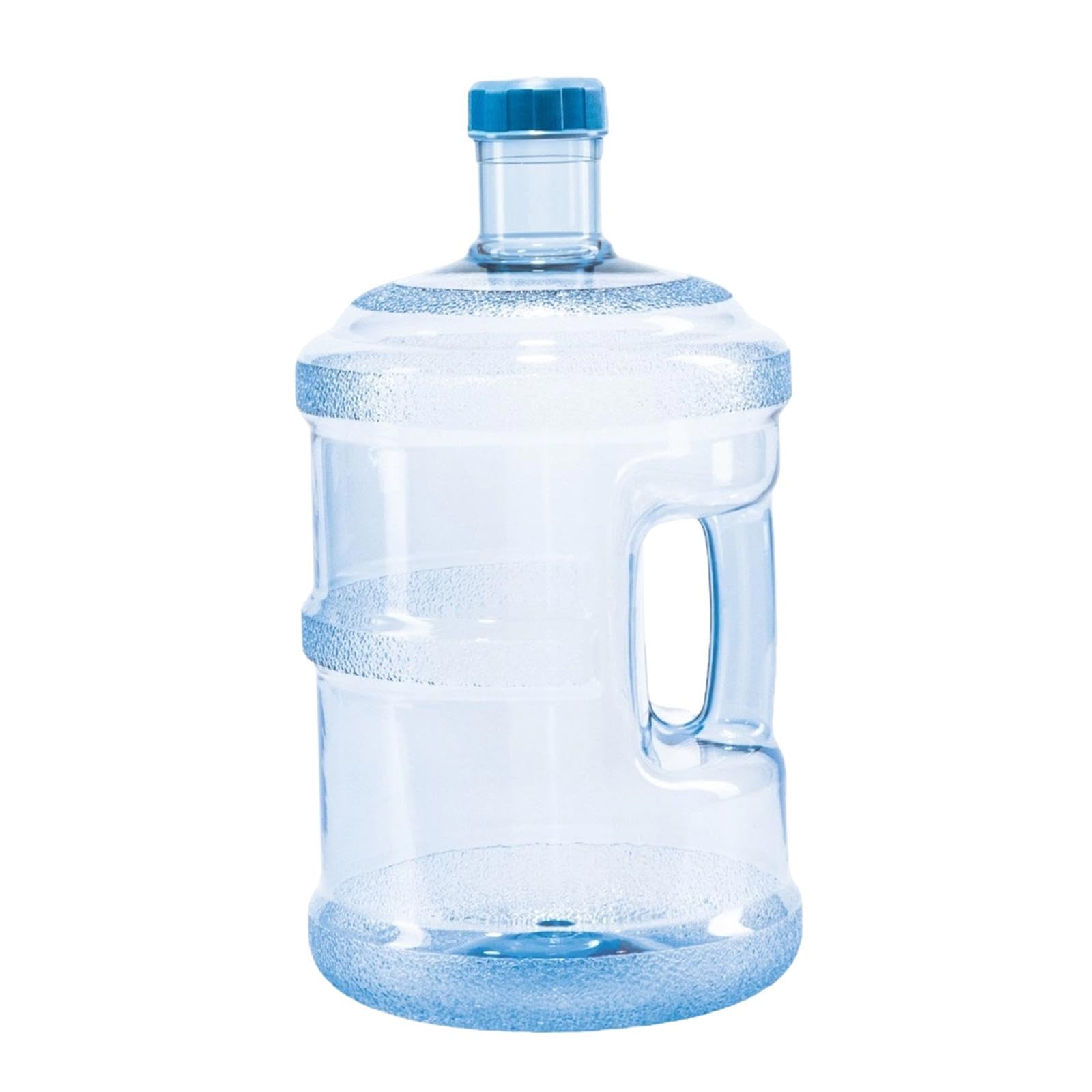 Amagogo Water Bottle Drinking Container Indoor Lightweight Reusable Bucket Water Jug for Fitness Routines Office, 5L Blue