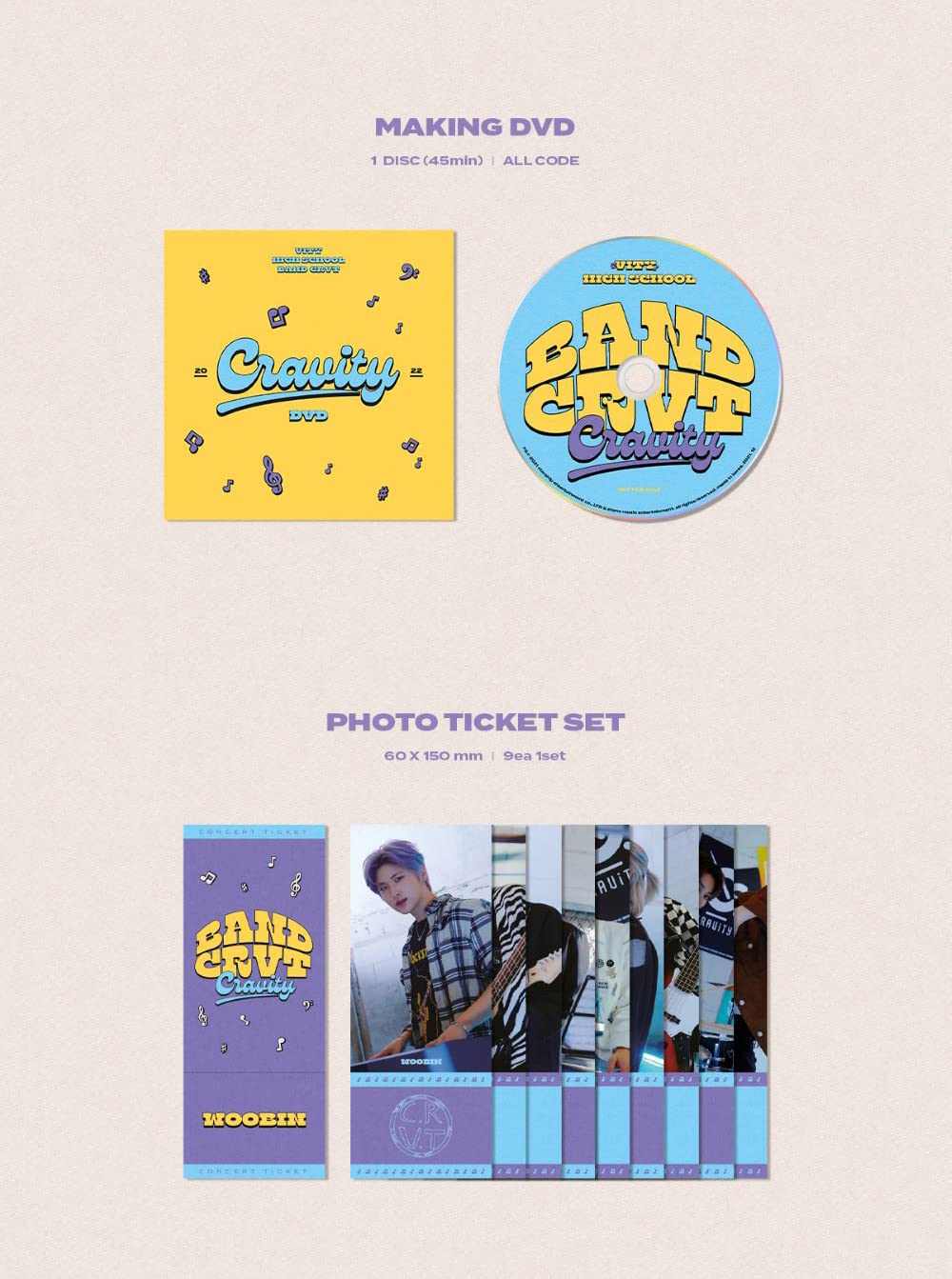 Amazon.com : Starship Entertainment CRAVITY - 2022 SEASON'S