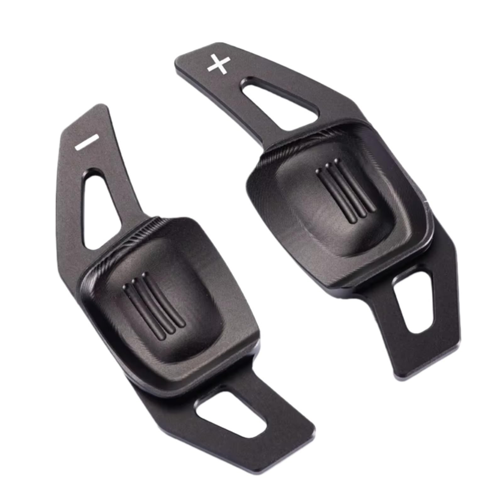 Drcioqazr Black Car Paddle Shifter Compatible With Vw For Tiguan For Jetta For Mk6 Car Steering Wheel Paddle Shifter Extension Paddles Shifters For Fit(Black)