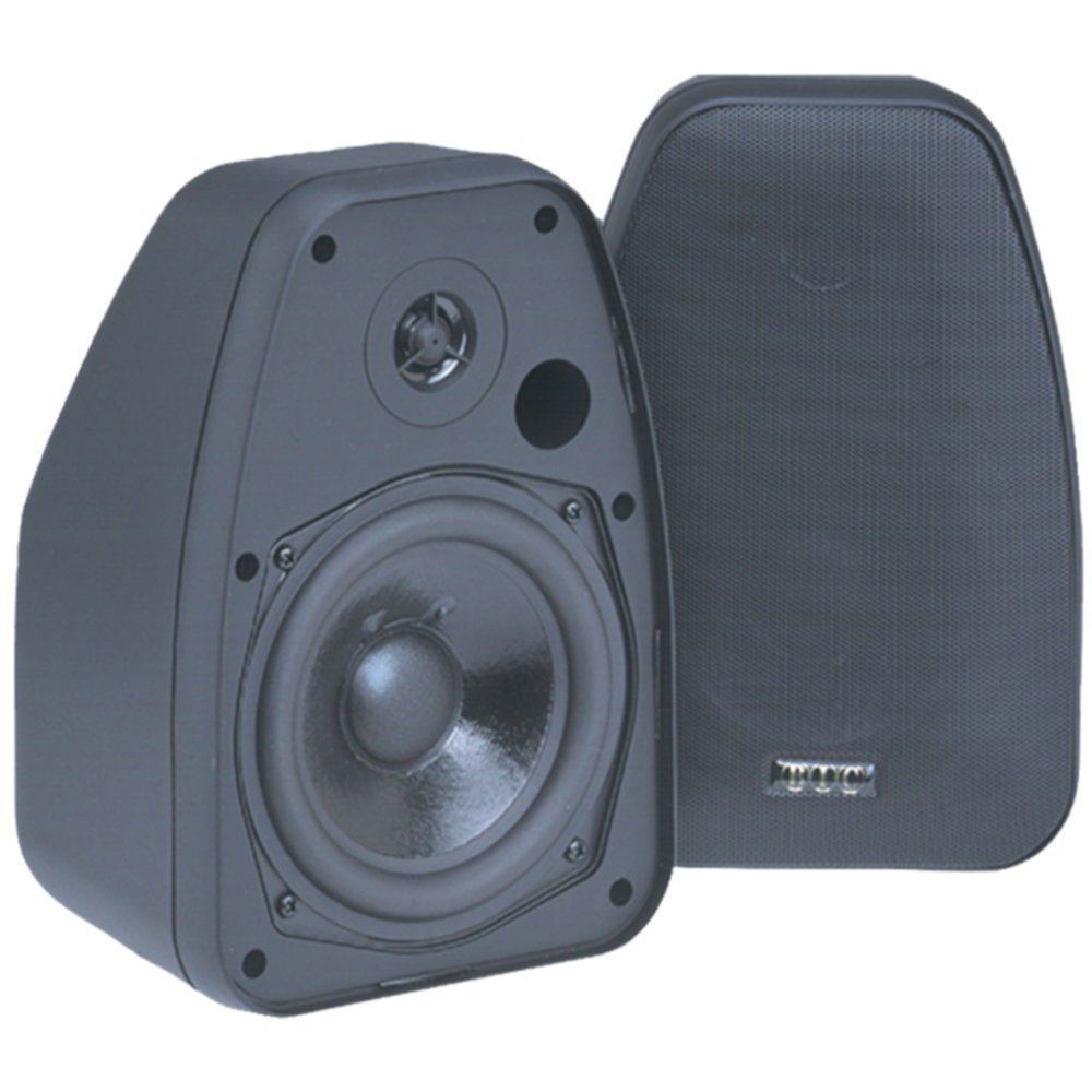 BIC Venturi DV52SI Adatto Black Indoor/Outdoor Speakers Pair W/ 10W?€“125W Per Ch Consumer Electronics