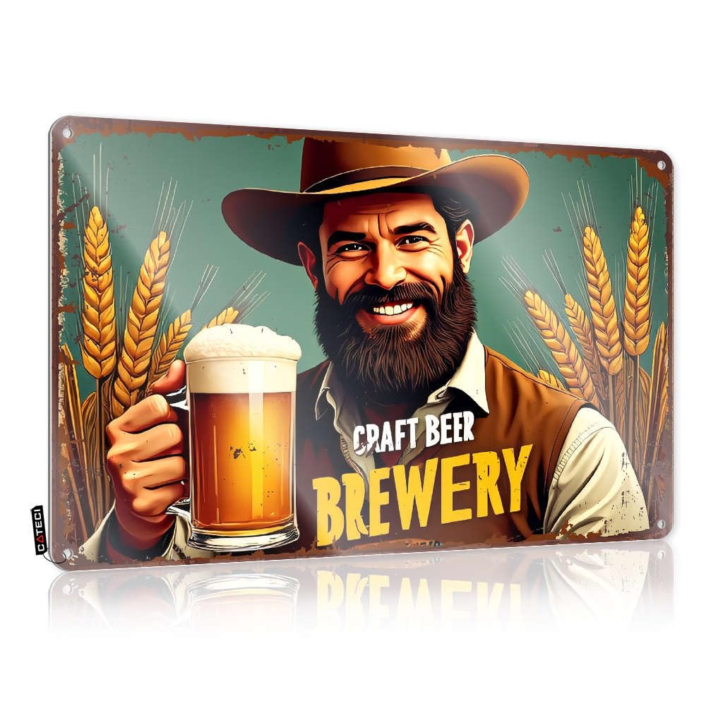 Sujd Colour Craft Beer Brewery Poster Painting Retro - Art Gift For Mom Vintage Wall Art(30X40cm)