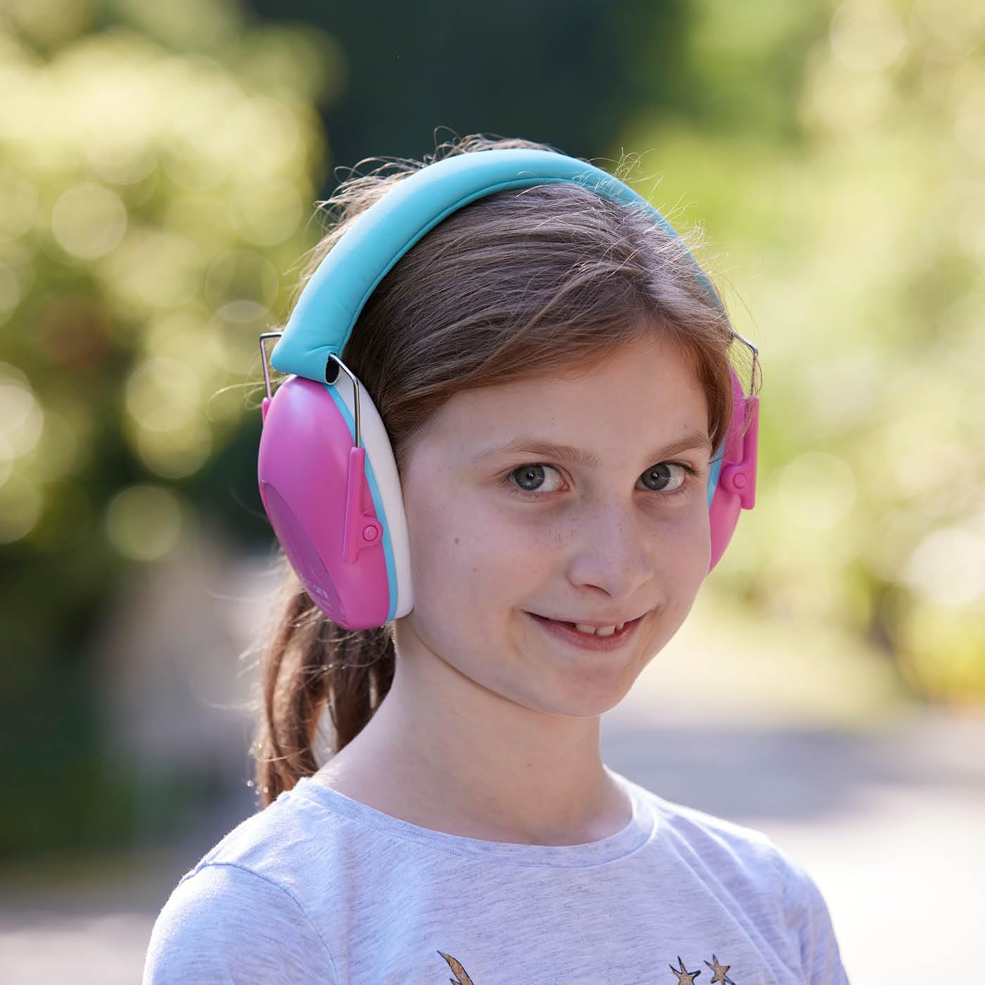Gebol Kapsułowe nauszniki Safety Kids Comfort | wygodne słuchawki chroniące przed hałasem dla dzieci | składane nauszniki | autyzm, koncert, "zrób to sam" | dla chłopców i dziewczynek | rozmiar