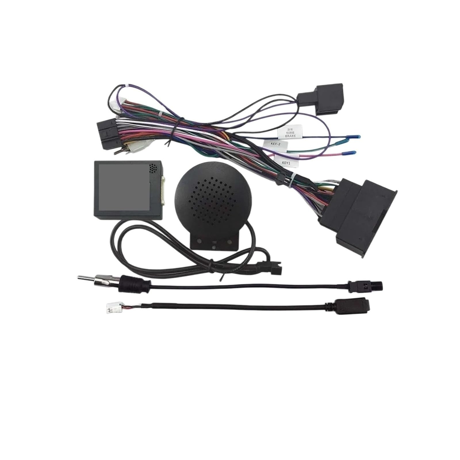 Cablaggio adattatore CAN Bus cavo radio connettore di alimentazione presa Compatibile per auto Android Stereo Compatibile per Chevrolet Cruze Aveo Malibu Trax