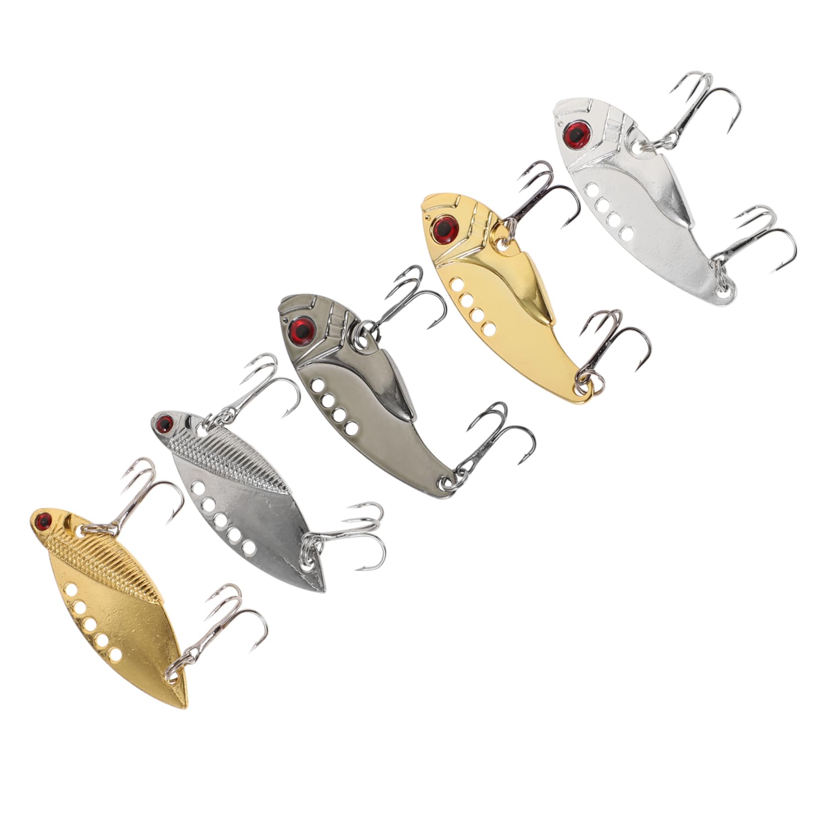 Toddmomy Lot De 100 Appâts De Pêche En Plein Air, Leurres De Pêche