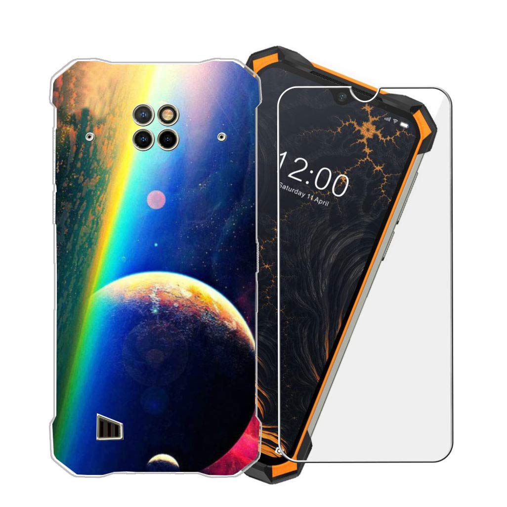 Custodia + 2 Vetri Temperati Per Doogee S88 Pro – Cover Trasparente Morbida Antiscivolo - 2