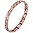 Feraco Copper Bracelet for Women Hand Forged 99.99% Pure Solid Copper Magnetic Bracelets with Pro Neodymium Magnets