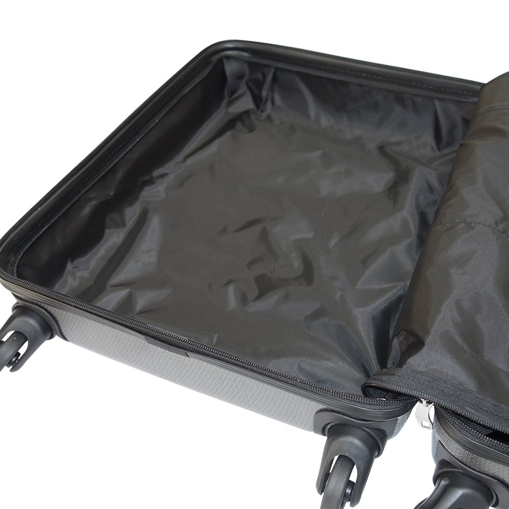 Toronto Carry on Suitcase Hand Luggage with 4 Spinner Wheels 55x40x20