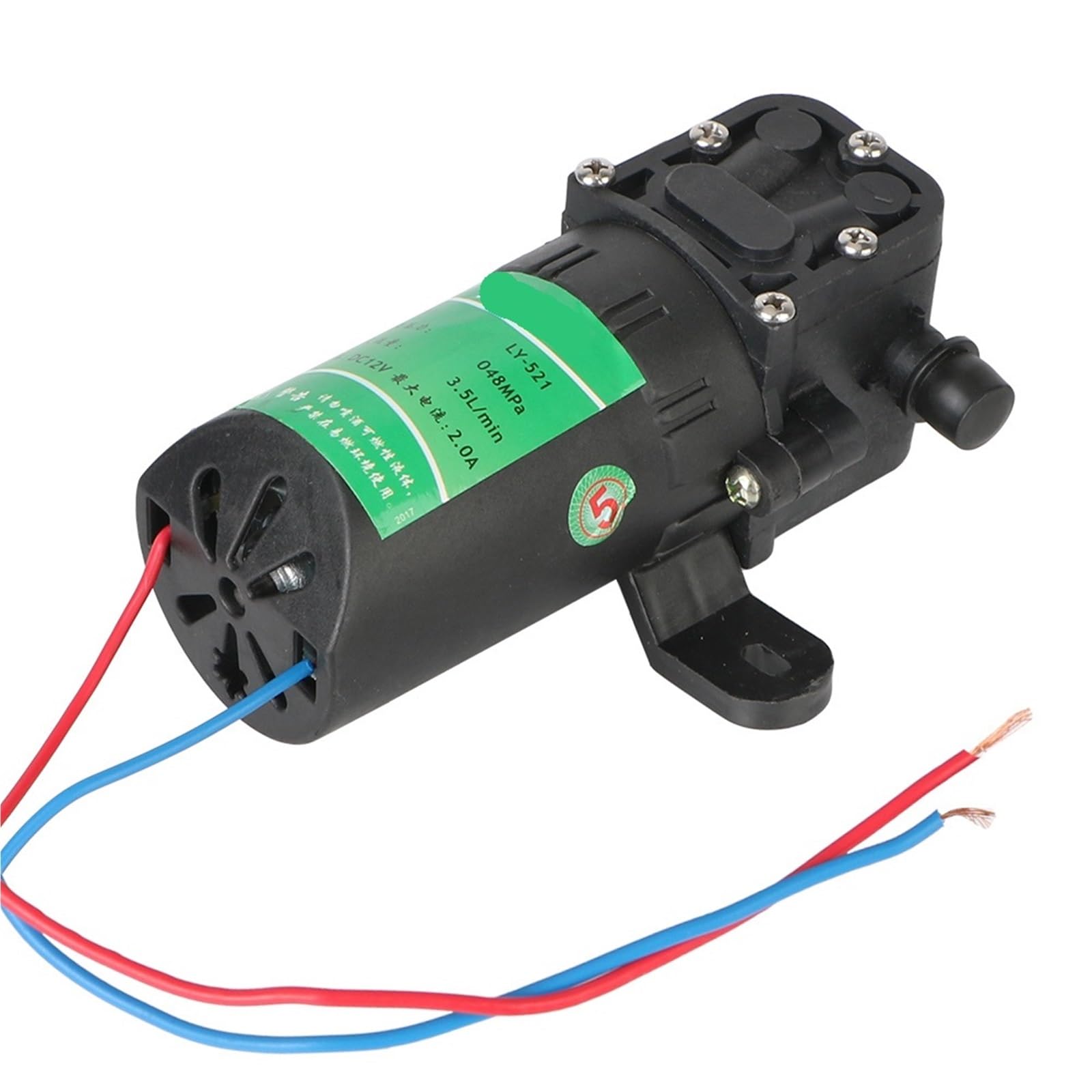 CUDTAPI High Pressure Diaphragm Sprayer Accessories 3.5L/min Water Spray Car Wash DC12V Agricultural Electric Pump