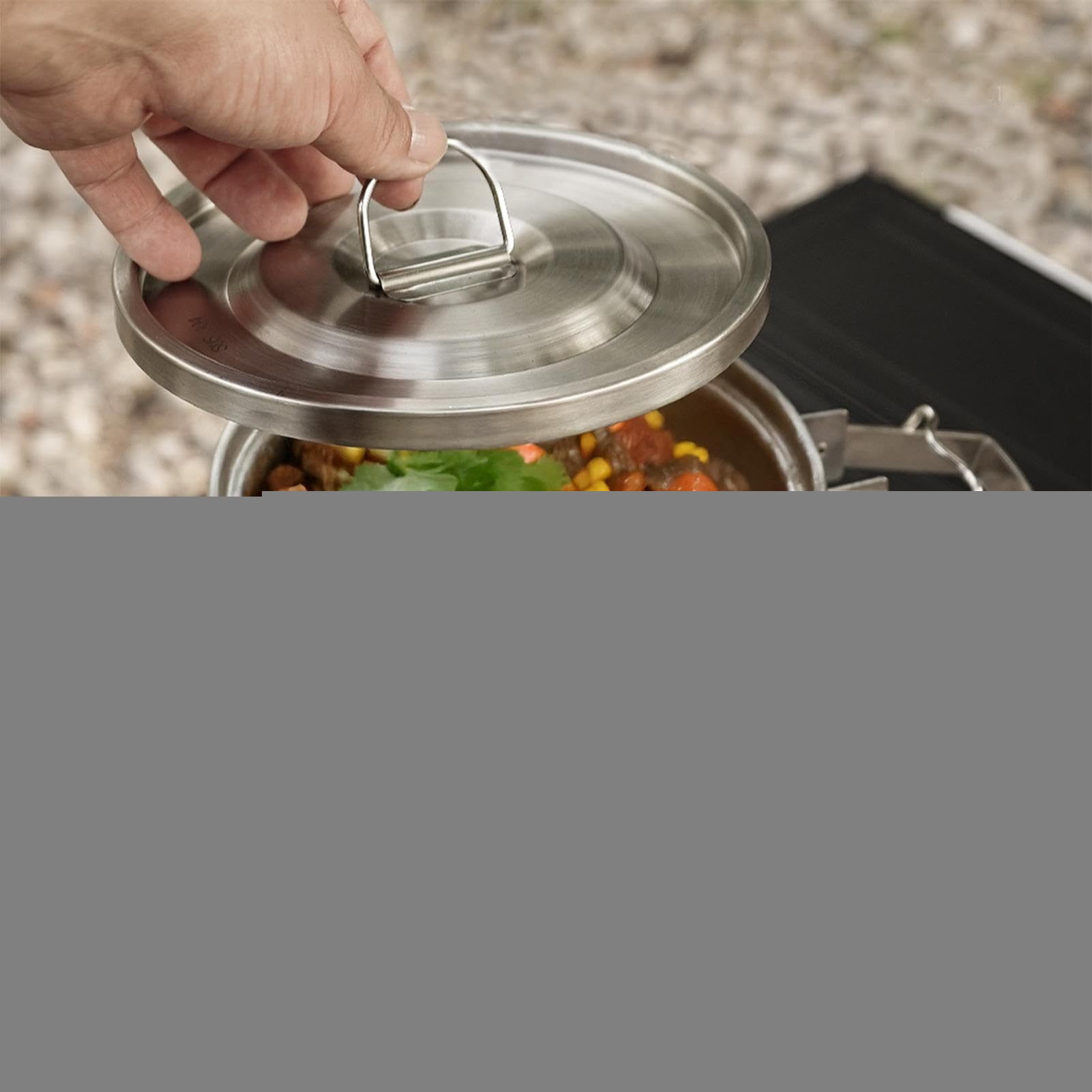 Camping-Kochgeschirr | Camping-Kochgeschirr-Set, Überlebensausrüstung für Erwachsene, Familie, Outdoor, Reisen, Wandern, Picknick, Hinterhof-Abenteuer
