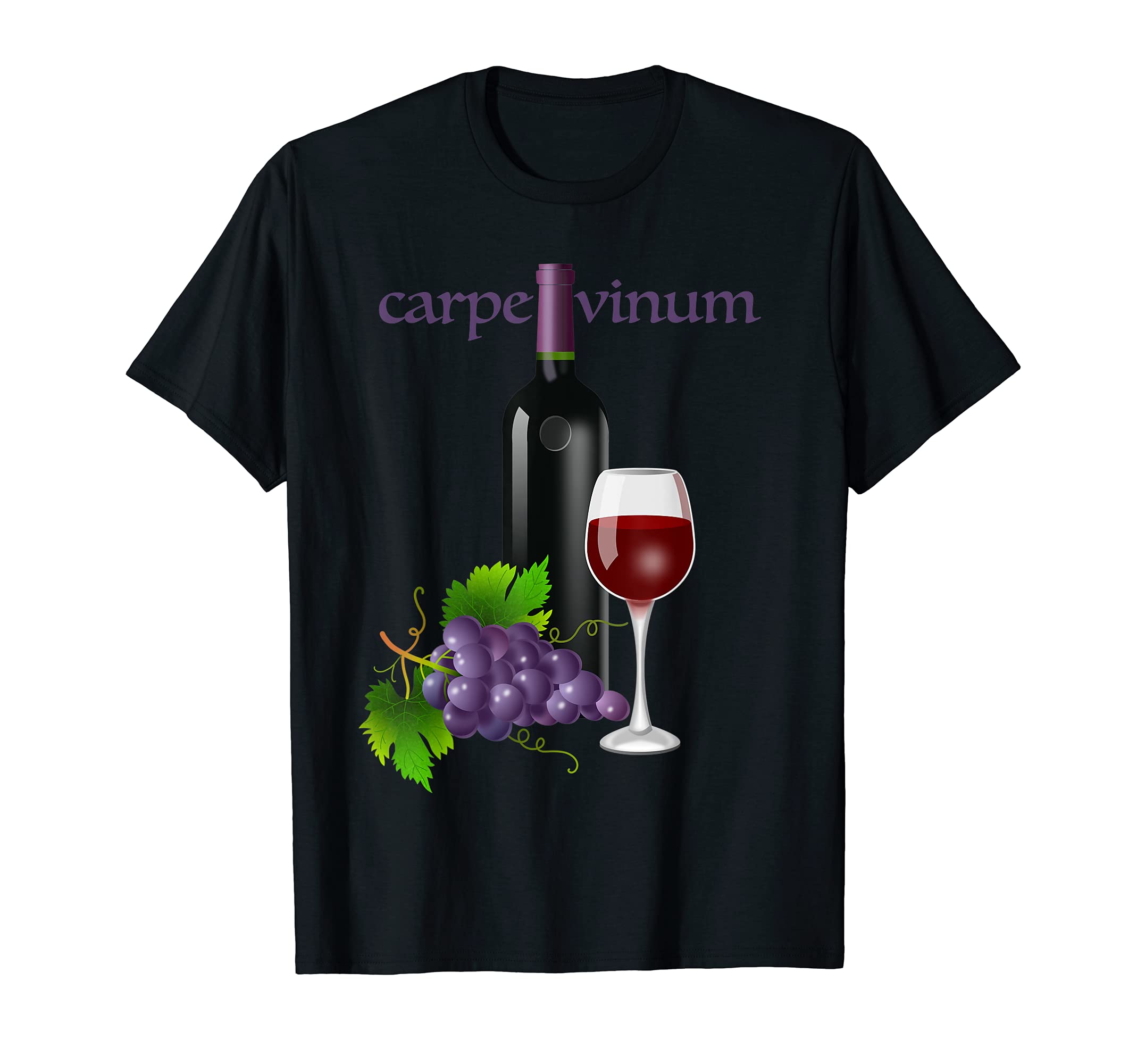 Latin Phrase - Carpe Vinum (Seize the Wine)T-Shirt