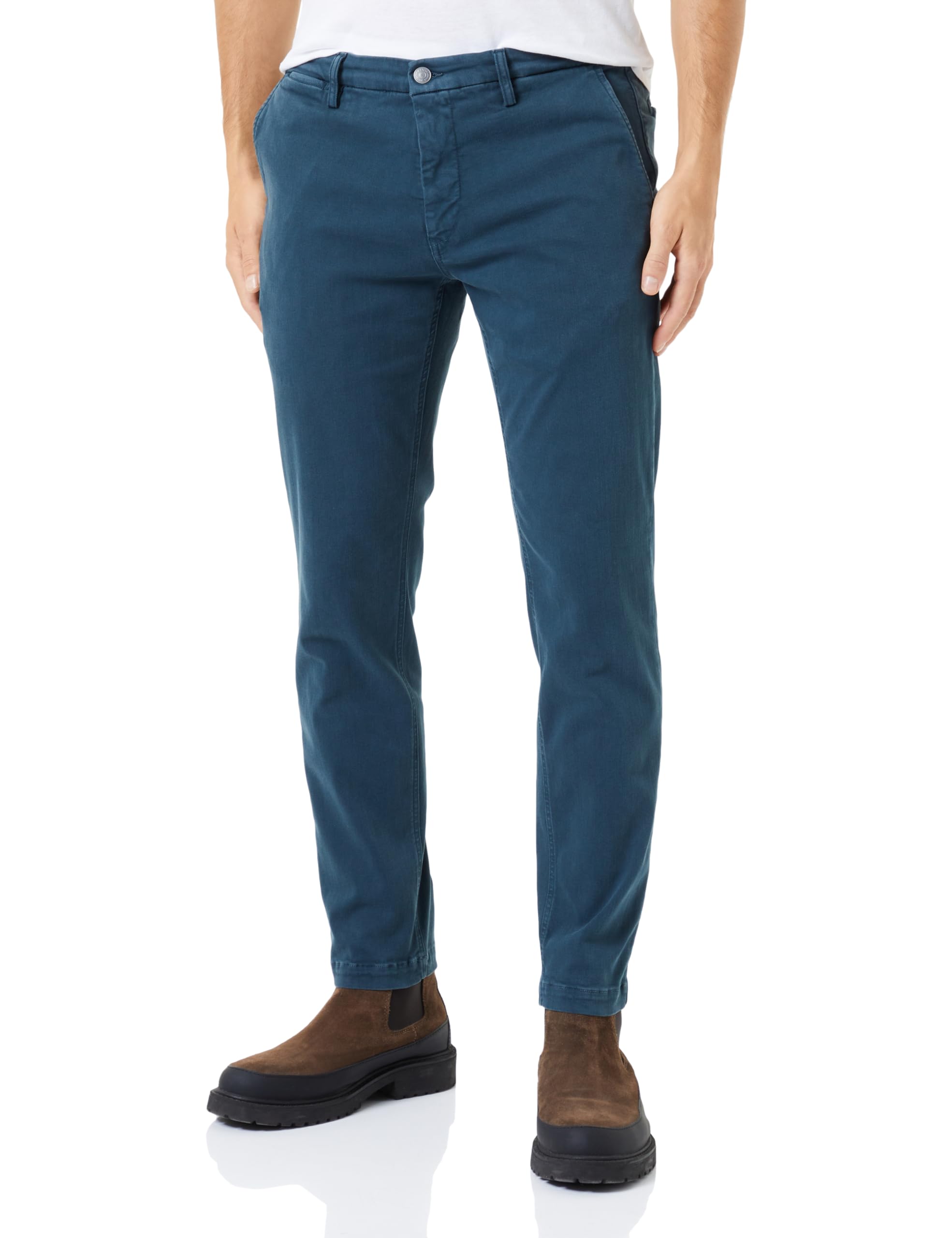 REPLAY Men's M9627L Zeumar Hyperchino Color Xlite Jeans, 094 Deep Night, 36 W/32 L