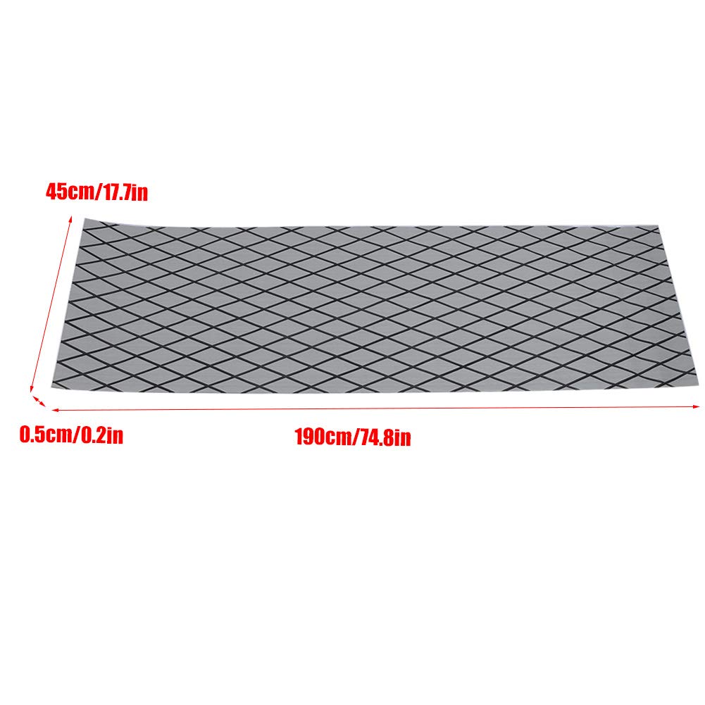 Cryfokt EVA Surf Pad with Imitation Teak Design and Anti-Slip Force for