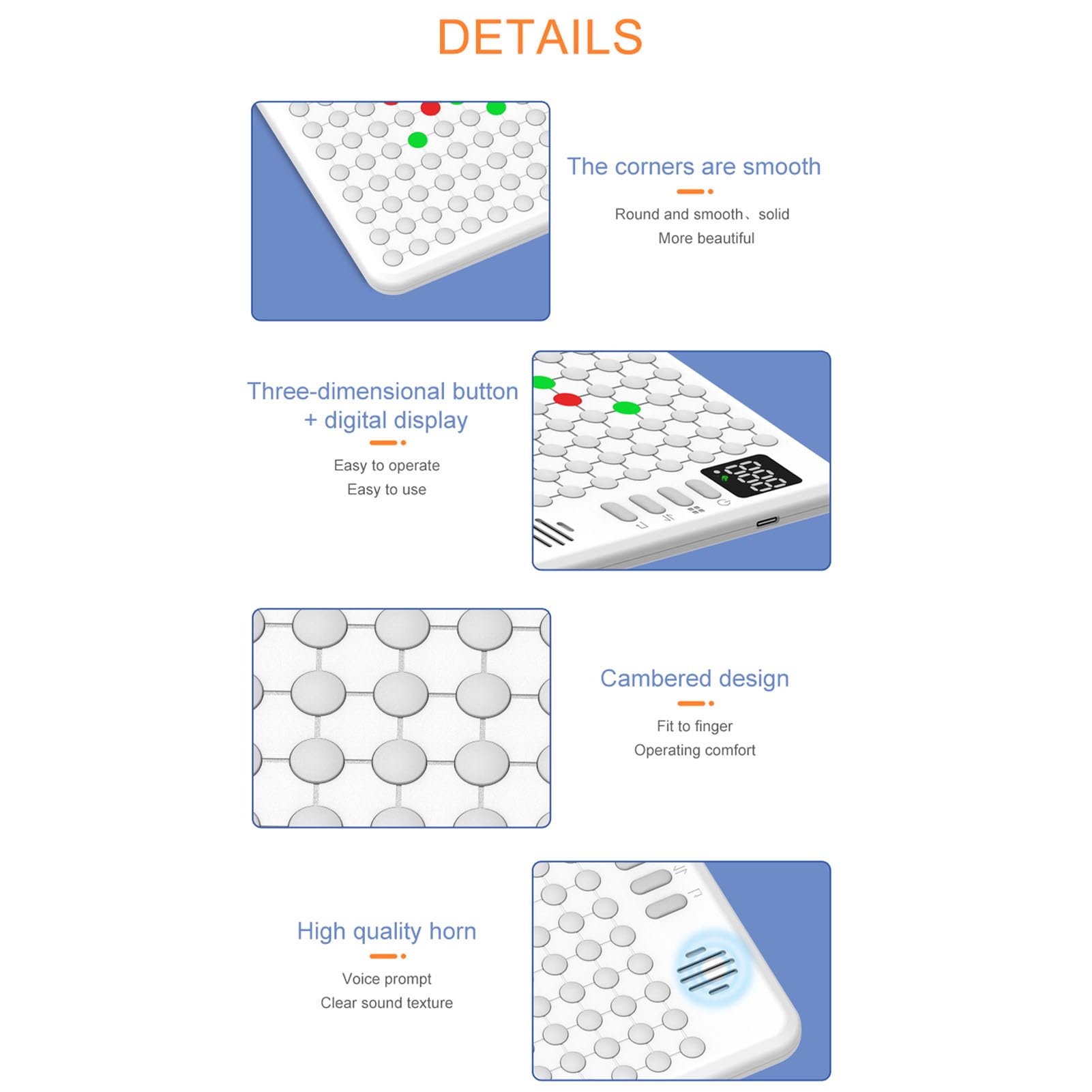 PUSOKEI Échiquier électronique, Jeux D'échecs Intelligents AI, 9 Jeux Intégrés avec Haut-parleurs Clairs, 600 MAh Rechargeable, Jeu de société électronique Portable pour Enfants,