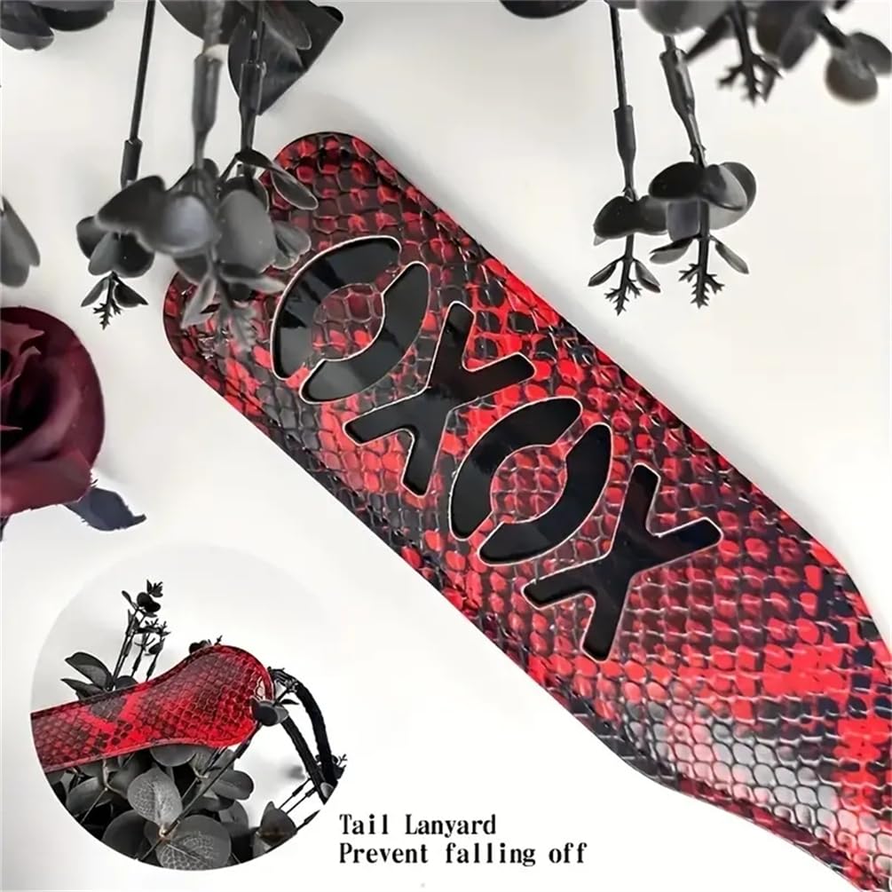 Pezzo di Racchetta in Pelle da Gioco per Coppia Maschile e Femminile, Accessori Ritmici, Frusta