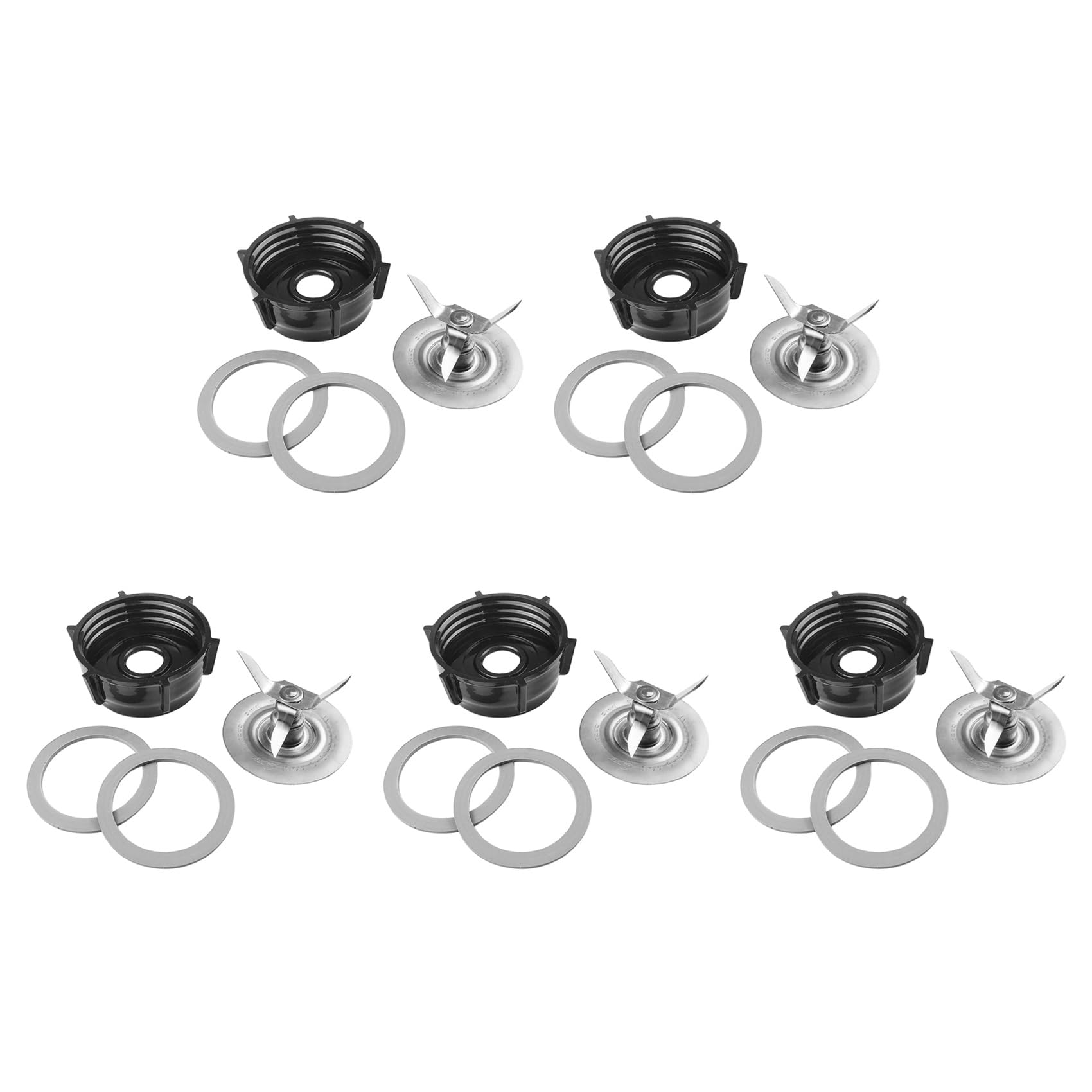 Hndhbfgrt 5X Blender Accessories Compatible for Blender Blades Base,Compatible for Osterizer Blender Replacement Parts