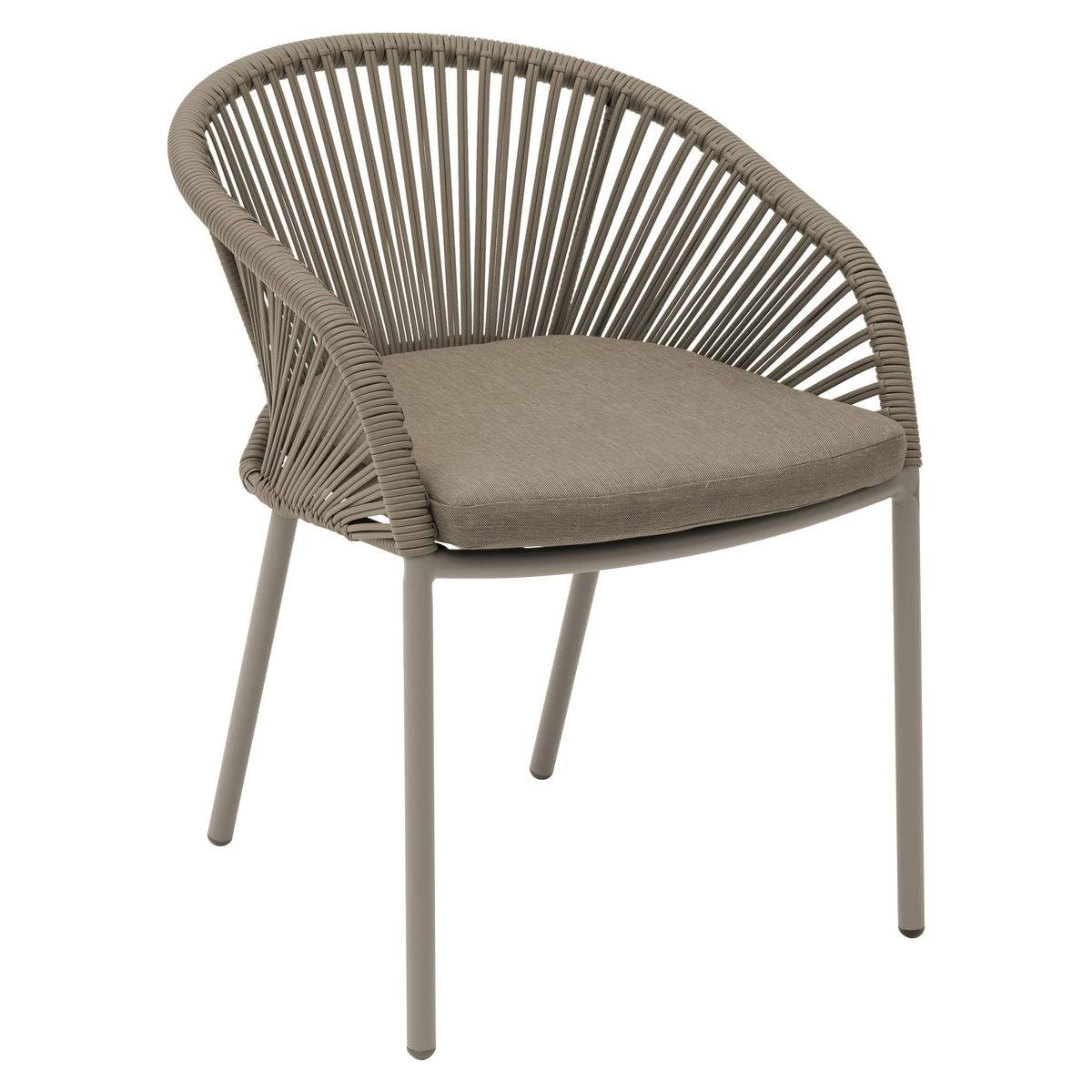 Hespéride - Fauteuil de Jardin oryon empilable café