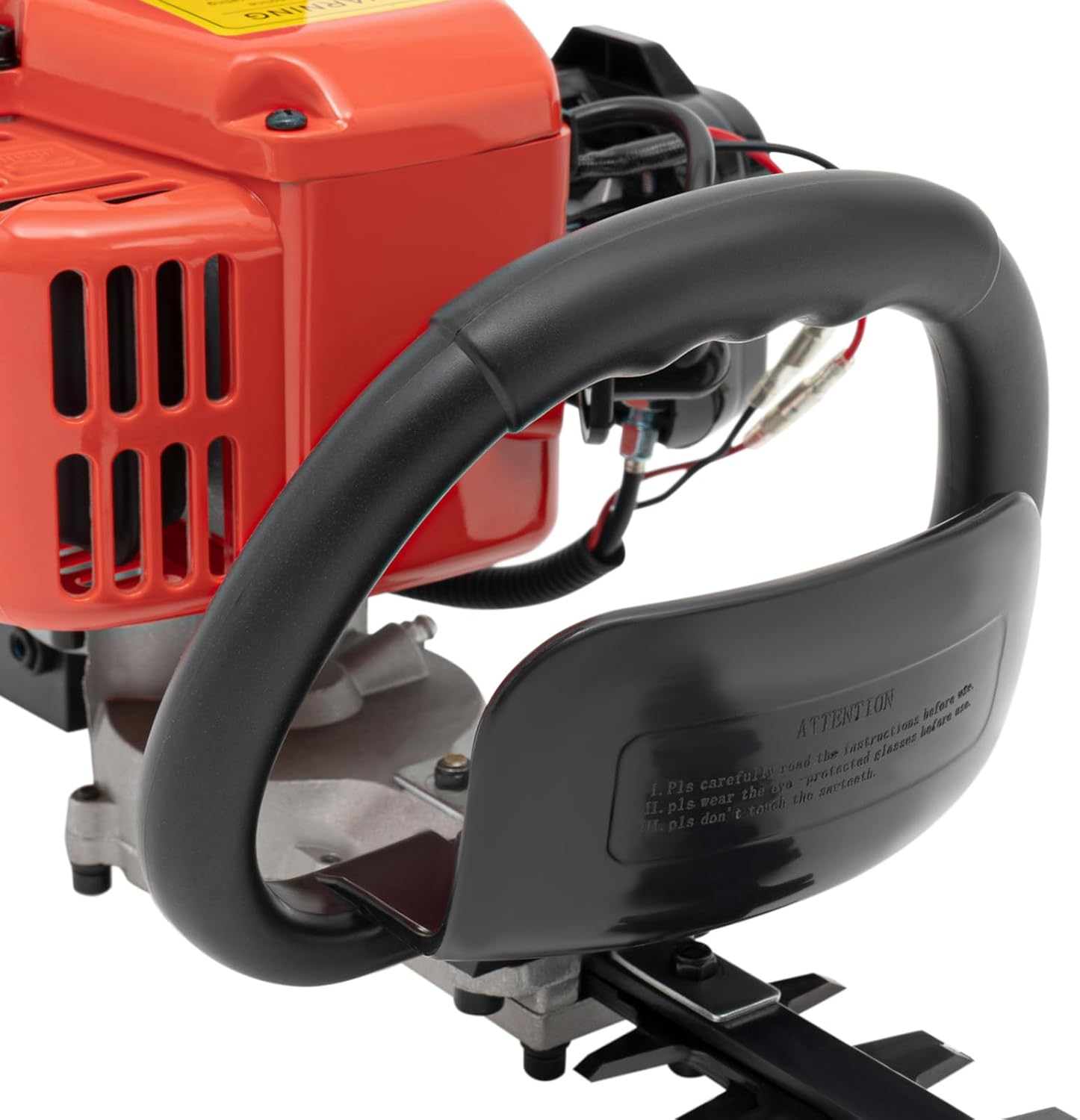 2-Stroke Cycle Hedge Trimmer Gas, 22.5cc 27.6in Cordless Hedge Trimmer, Dual Action Blade, Branch Cutter Lightweight Lawn and Garden Landscaping