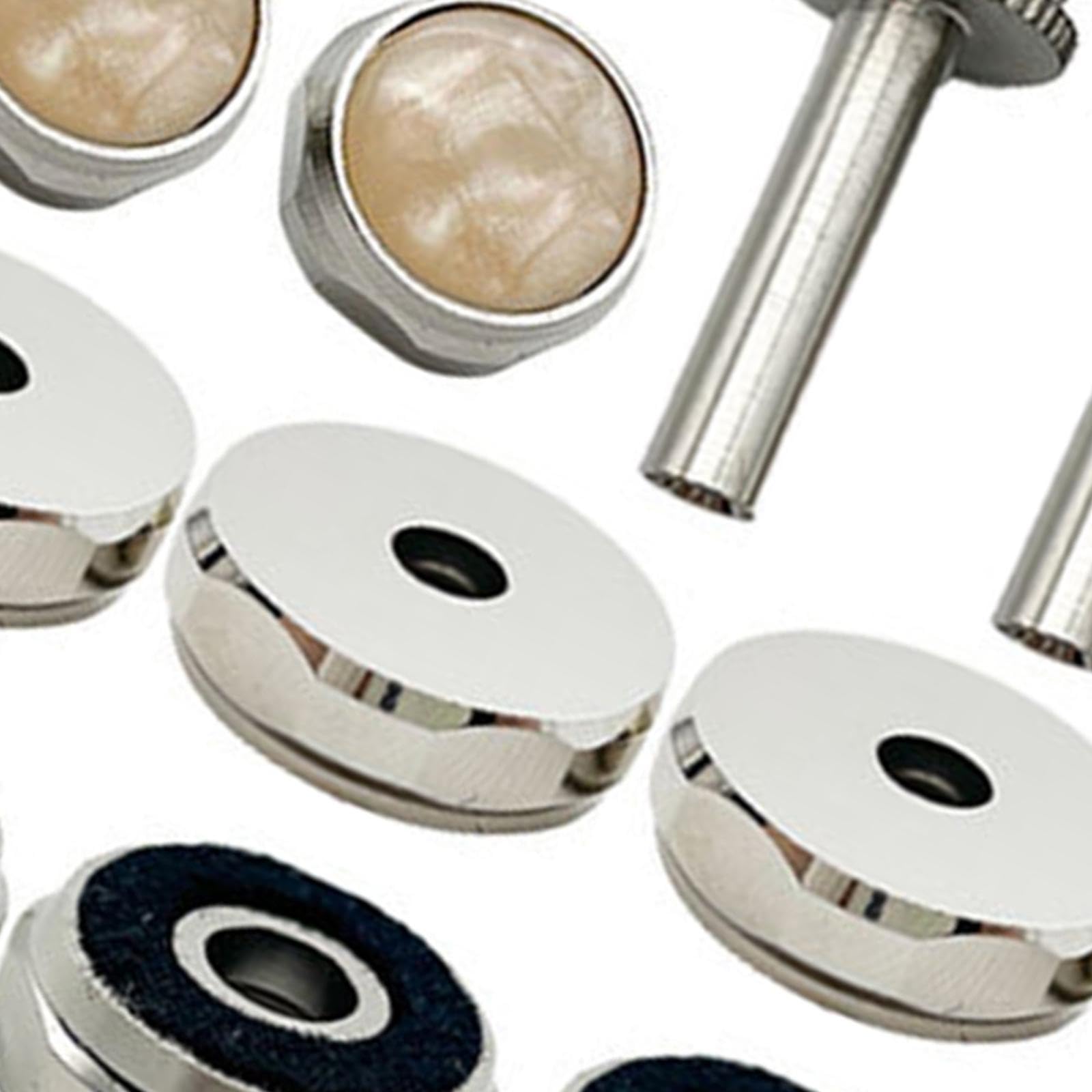 Fenteer Set di cappucci e aste per pulsanti delle valvole della tromba, parti di ricambio per tromba in Sib, forniture per strumenti, trombe tascabili