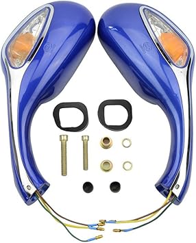 GOOFIT Universal 8mm Rear View Mirror For GY6 50cc 125cc 150cc 250cc Scooter Moped Motorcycle