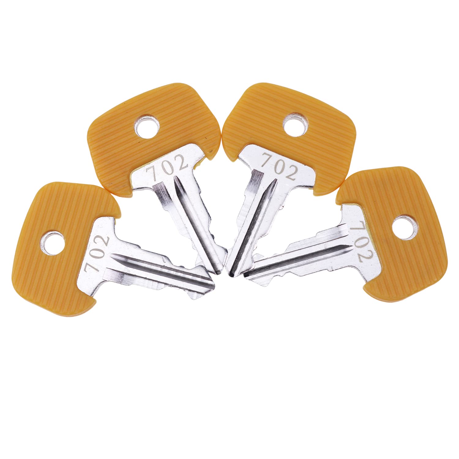 YQABLE 4PCS Ignition Key 26906870 702 Compatible for Jungheinrich Mic Komatsu