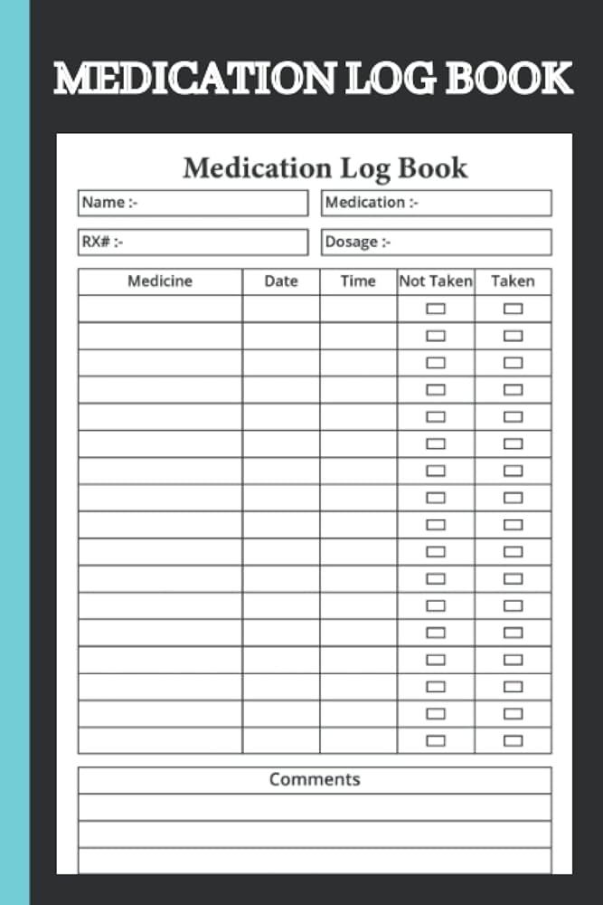 medication-log-book-daily-medication-chart-book-care-log-books-medication-record-book-book-medication-9798437884669-amazon-com-books for Free Printable Medication Reminder Chart Medication log book: Daily Medication Chart Book, Care Log Books, Medication Record Book: book, medication: 9798437884669: Amazon.com: Books for Free Printable Medication Reminder Chart
