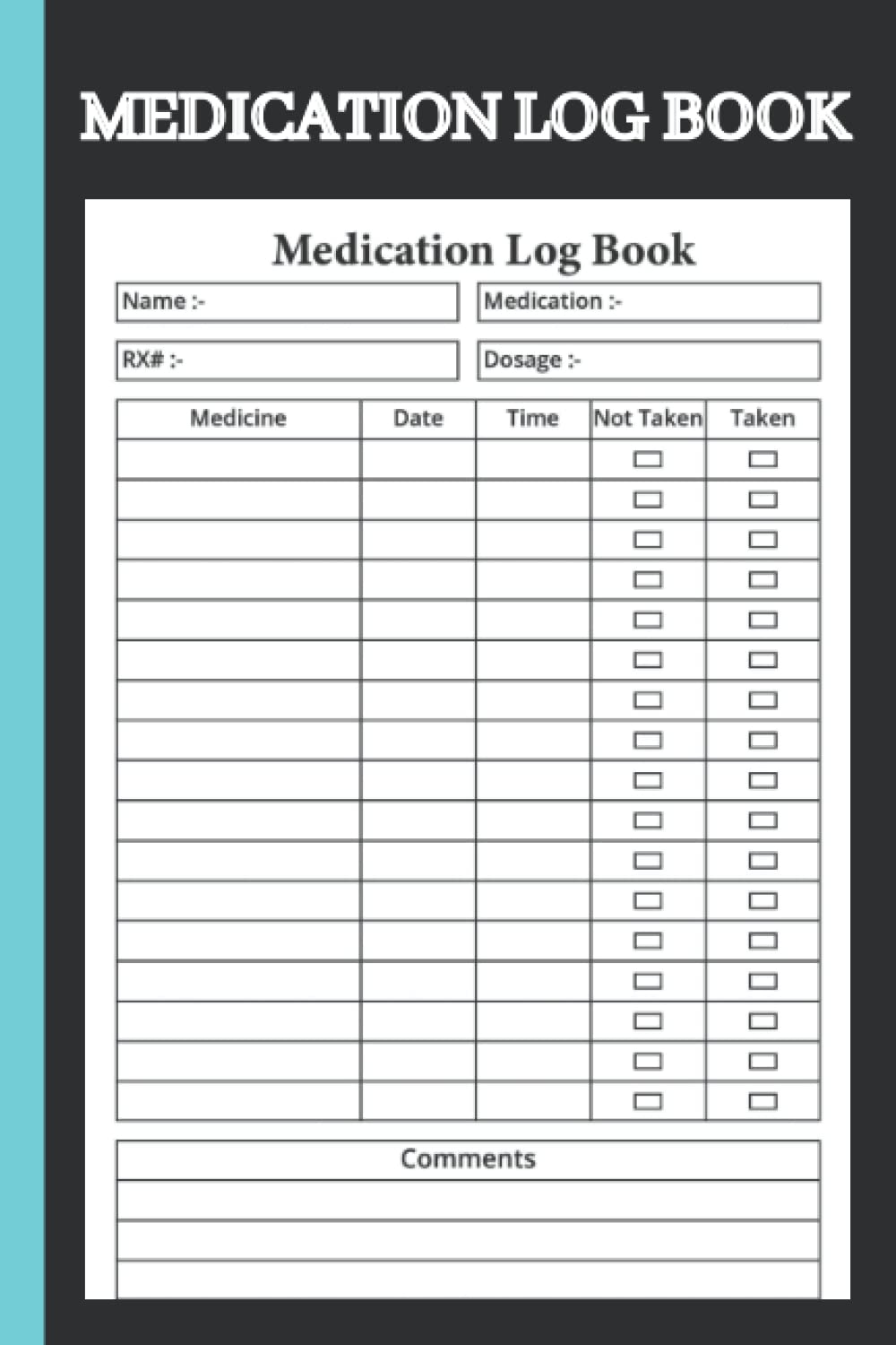 medication-log-book-daily-medication-chart-book-care-log-books-medication-record-book-book-medication-9798437884669-amazon-com-books for Free Printable Home Use Daily Medication Chart Medication log book: Daily Medication Chart Book, Care Log Books, Medication Record Book: book, medication: 9798437884669: Amazon.com: Books for Free Printable Home Use Daily Medication Chart