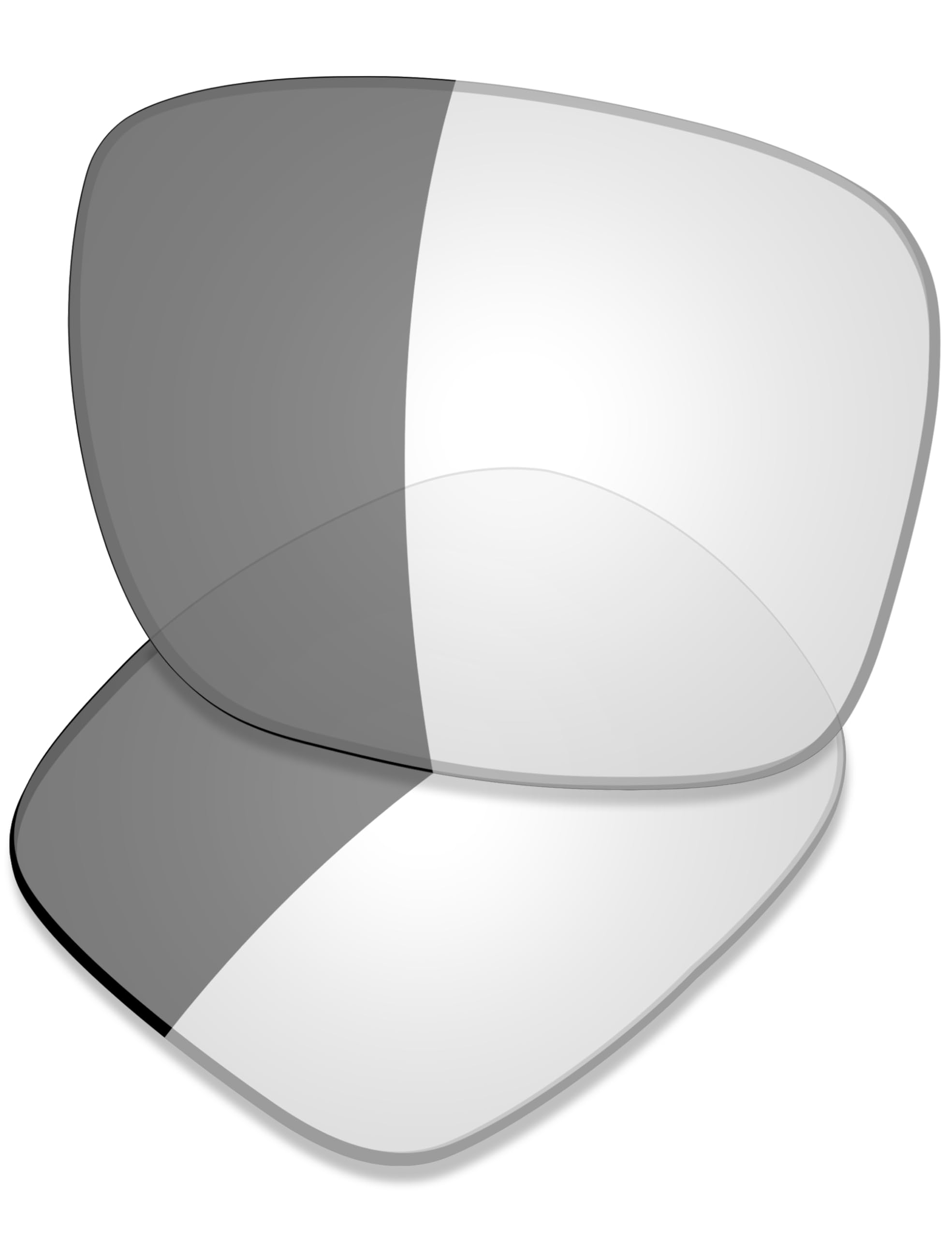 Saucer Lenti di ricambio di alta qualità compatibili con occhiali da sole Ray-Ban Meta Wayfarer (Gen 2) RW4012 da 50 mm