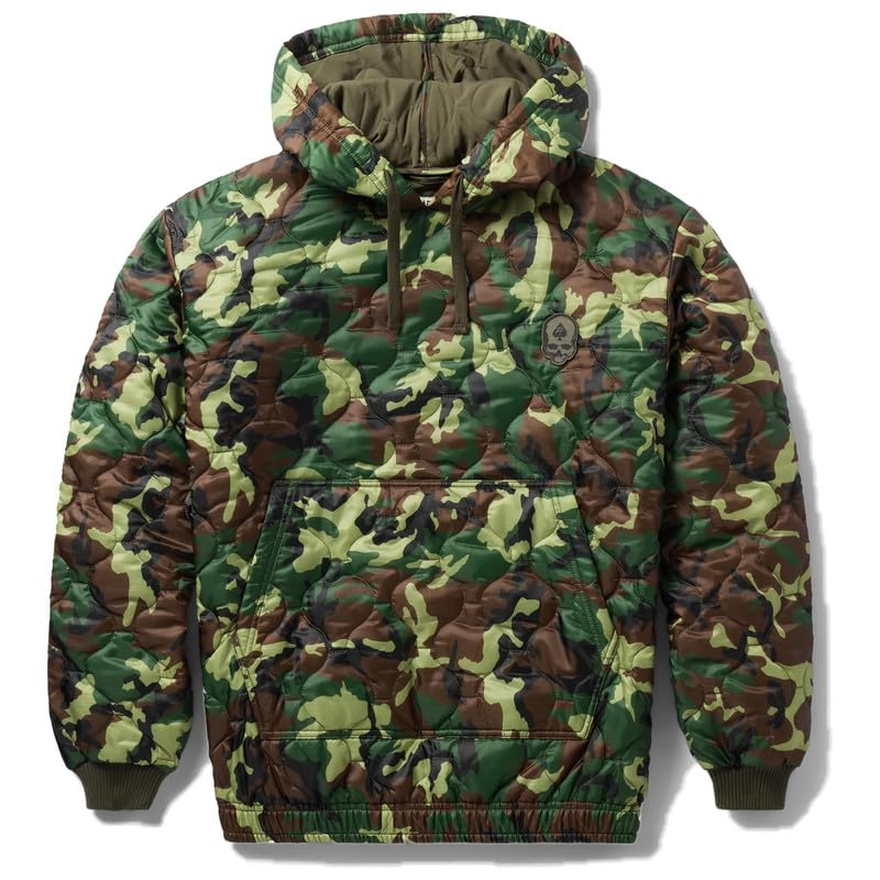 Zero Foxtrot Woobie Hoodie - ERDL Woodland