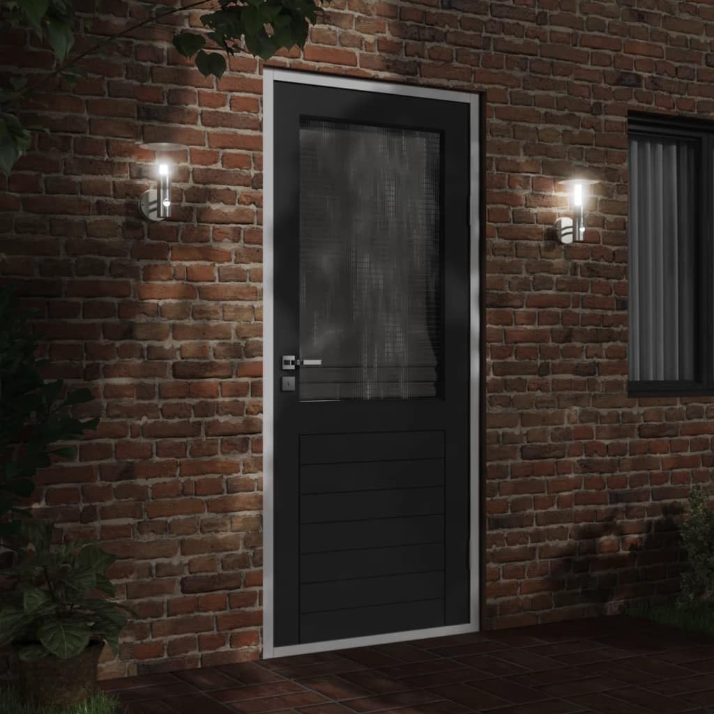Genérico Lámpara de Pared de Exterior con Sensor Acero Inoxidable,Casa y jardín,Iluminación,Iluminación de exterior-4006238