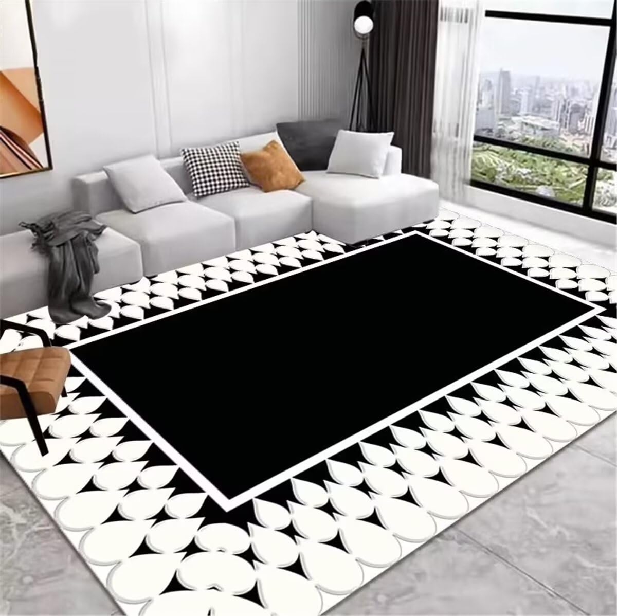 Tapis de salon style moderne pour une decoration chambre ado fille
