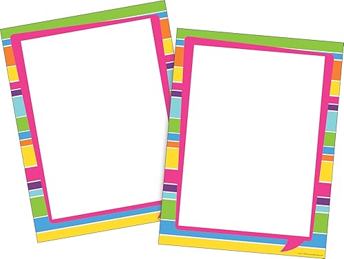 Miniatura 9 de BARKER CREEK Juego de 100 hojas de papel de computadora de diseño, dorado, papel decorativo, papelería, 8.5 x 11 pulgadas, 100 hojas, suministros