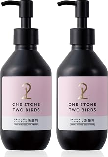 ワンストーンツーバーズ 洗顔だけじゃない＋パックもできる洗顔料 150mL 2個セット【泡洗顔】【毛穴】【one stone two birds】【ワンストーントゥーバーズ】【摩擦レス/泡立て不要】