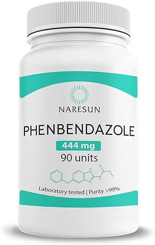NARESUN Phenbendazol 444 mg, Pureza 99%, 90 ct