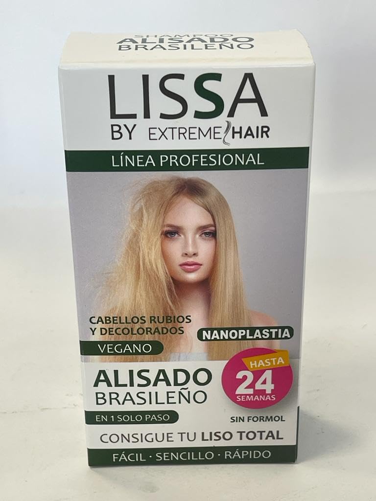 Lissa Lisciante brasiliano Nanoplastica Bionde Un passo NOVITÀ CHampu Lisciante 100 ml (non indossa Maschera di manutenzione)