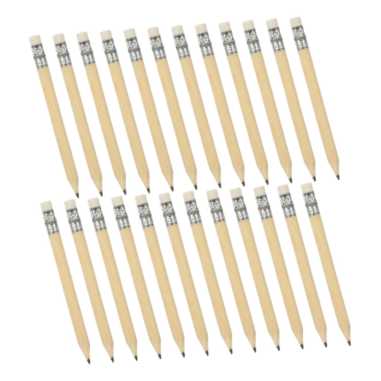 200stücke Holz Golf Bleistift mit Radiergummi Mini Vorgespitzte Stifte für Scorekarten Schule und Büro