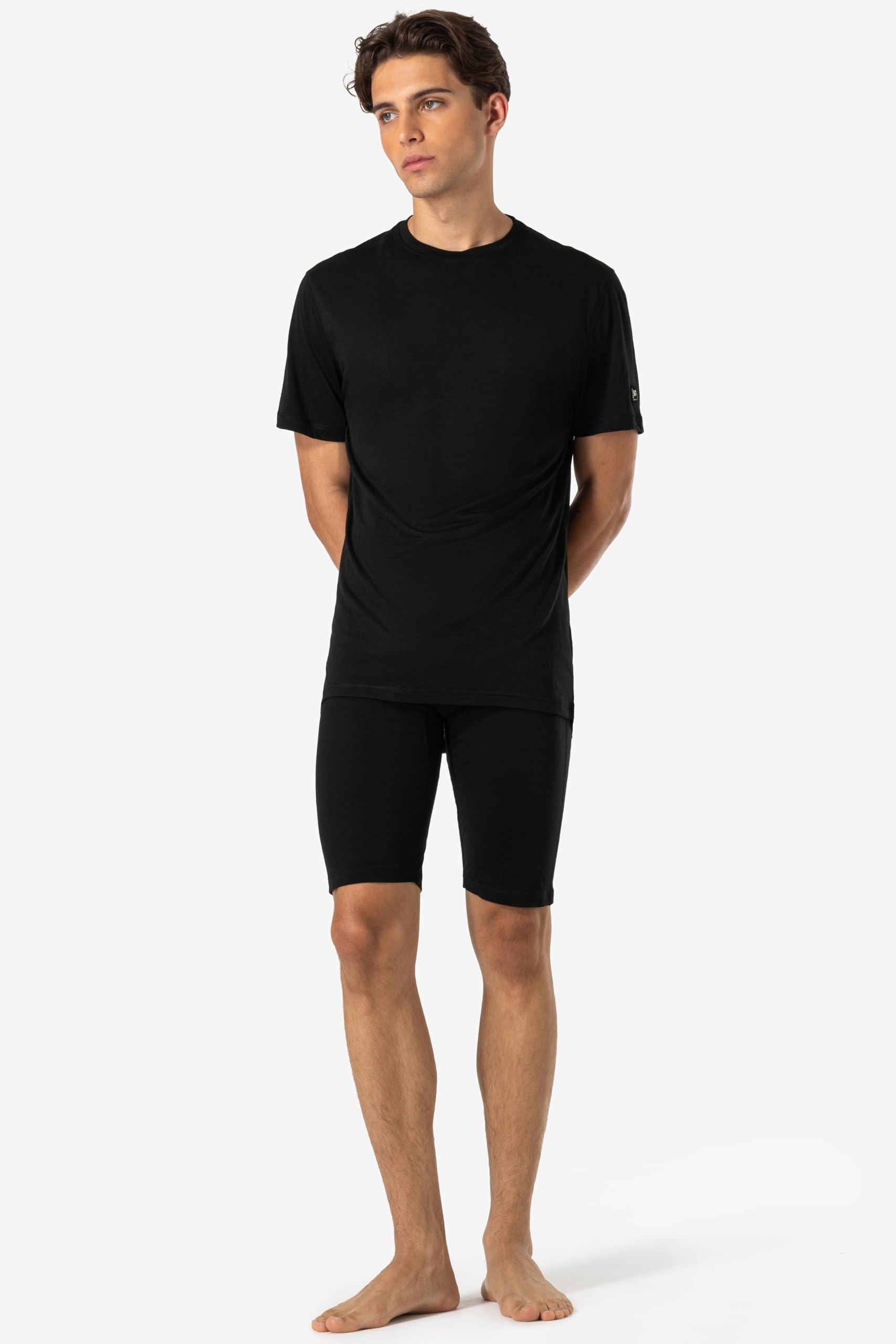 super.Natural M SIERRA140 Tee Merino Shirt Herren Kurzarm - Geruchs- und feuchtigkeitsabweisendes T-Shirt, Sommer Funktionswäsche für Sport & Alltag