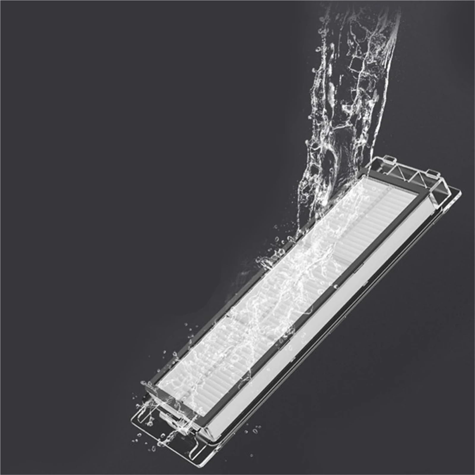 Filtros HEPA compatibles con Xiaomi Vacuum 1S SDJQR01RR compatibles con Roborock S50 S5 MAX S6 E4 E5 for MI Robot Aspirador Accesorios de Repuesto